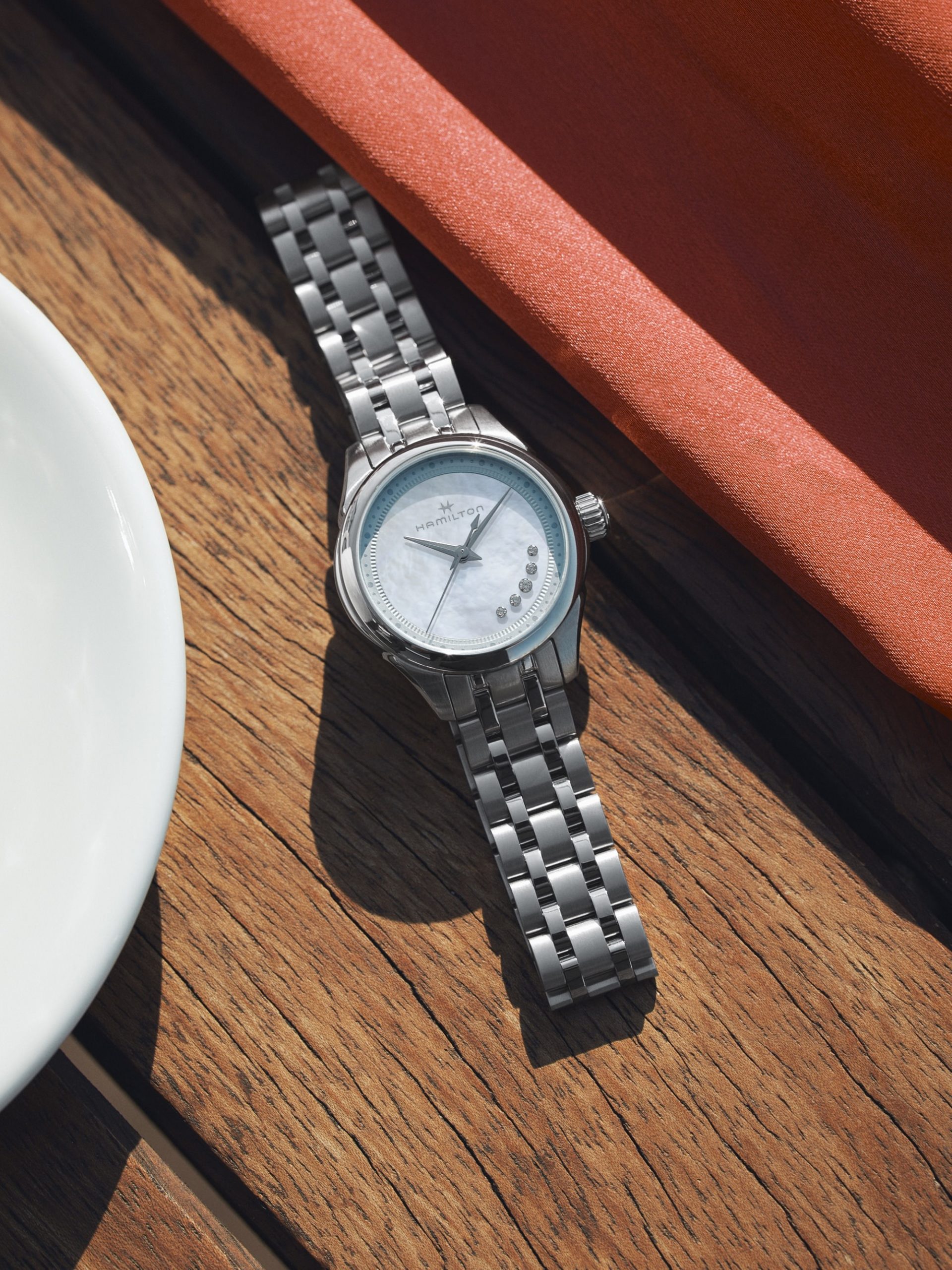 Hamilton Jazzmaster Lady Quartz 26mm H32111190 Replica 2