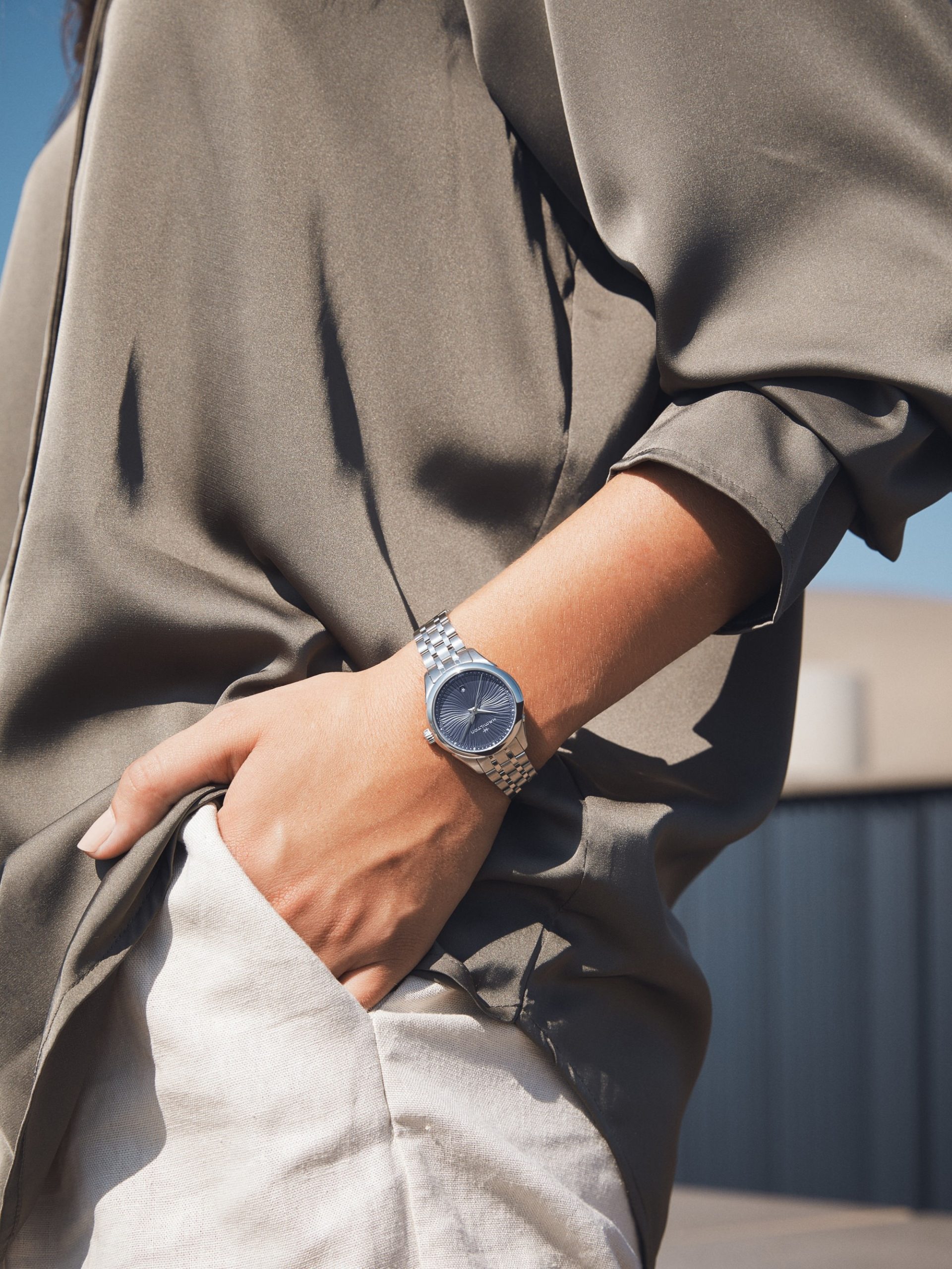 Hamilton Jazzmaster Lady Quartz 30mm H32231140 Replica 2