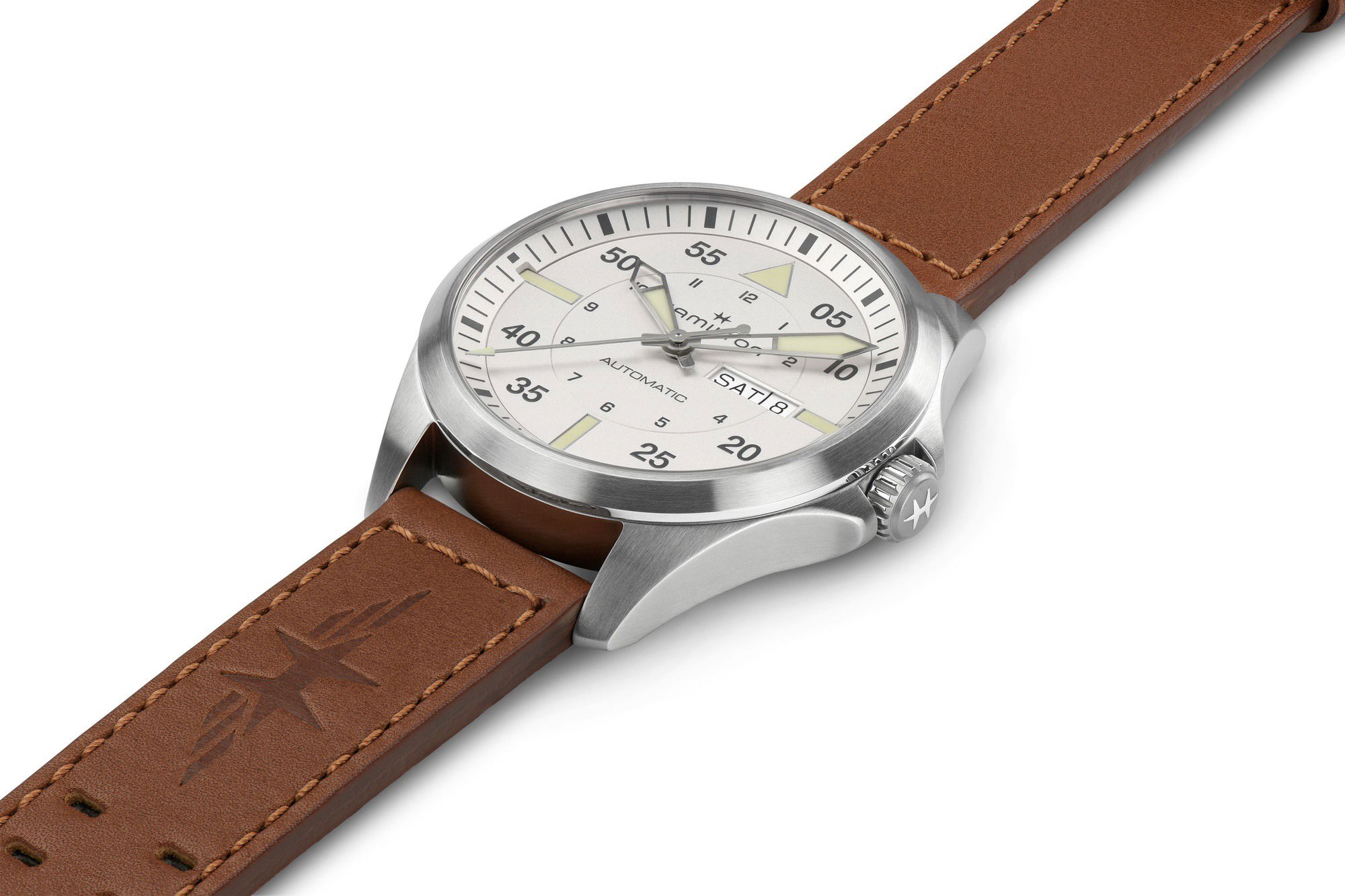 IMG_9085 Hamilton Khaki Aviation Pilot Day-Date 42 H64635550 Replica 2