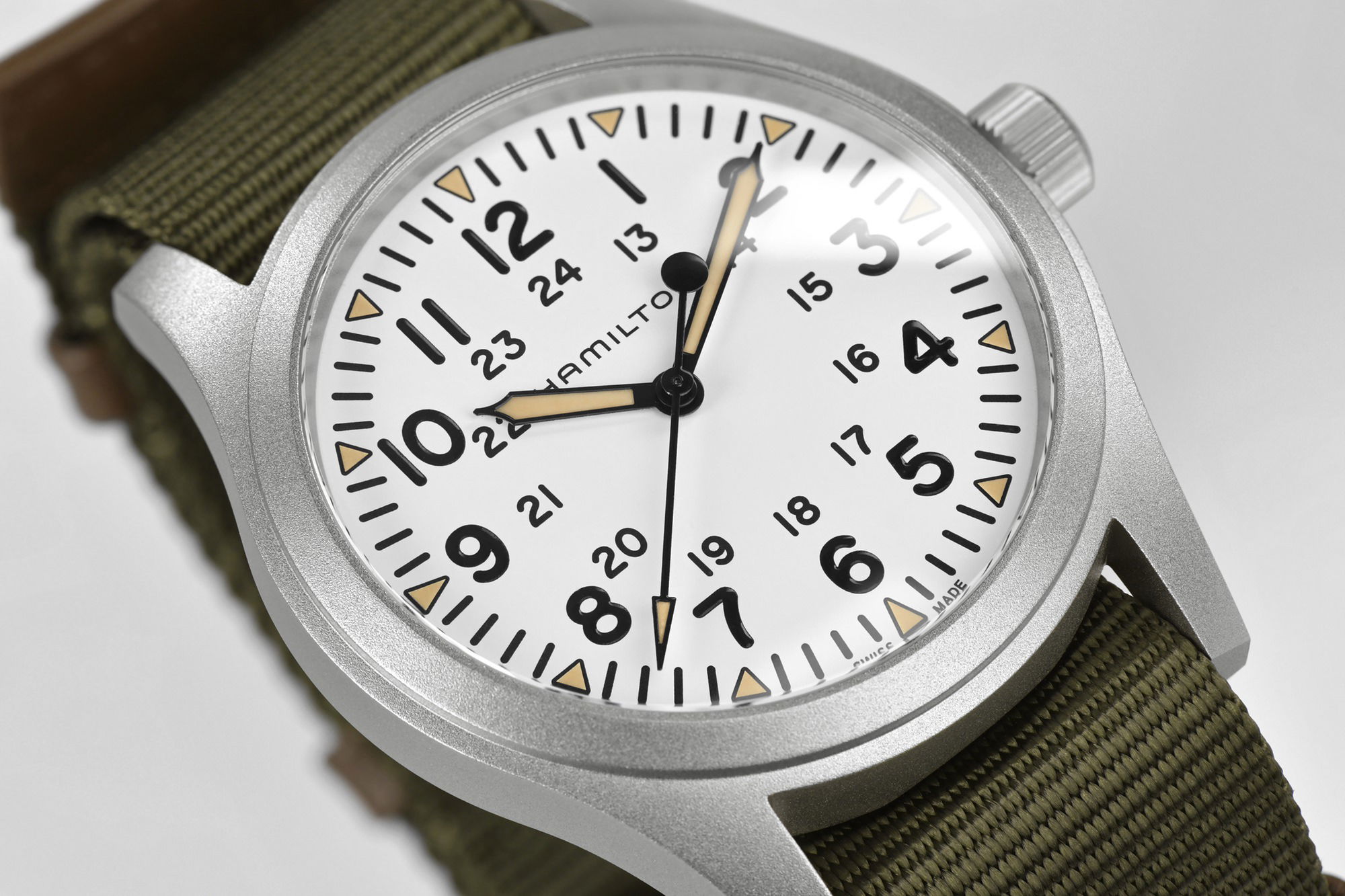 Hamilton Khaki Field Mechanical 42 mm H69529913 Replica 2