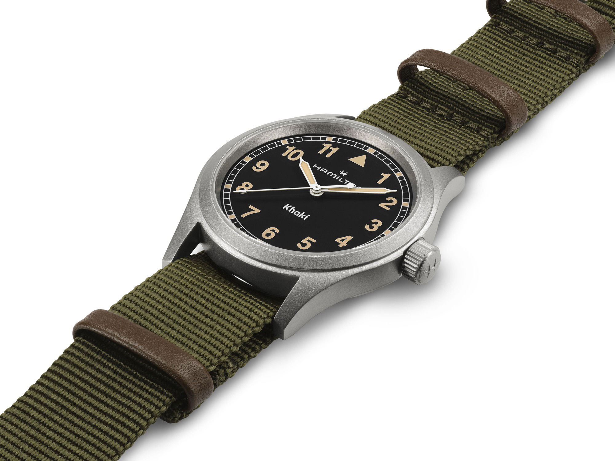Hamilton Khaki Field Quartz 38 H69401930 Replica 2