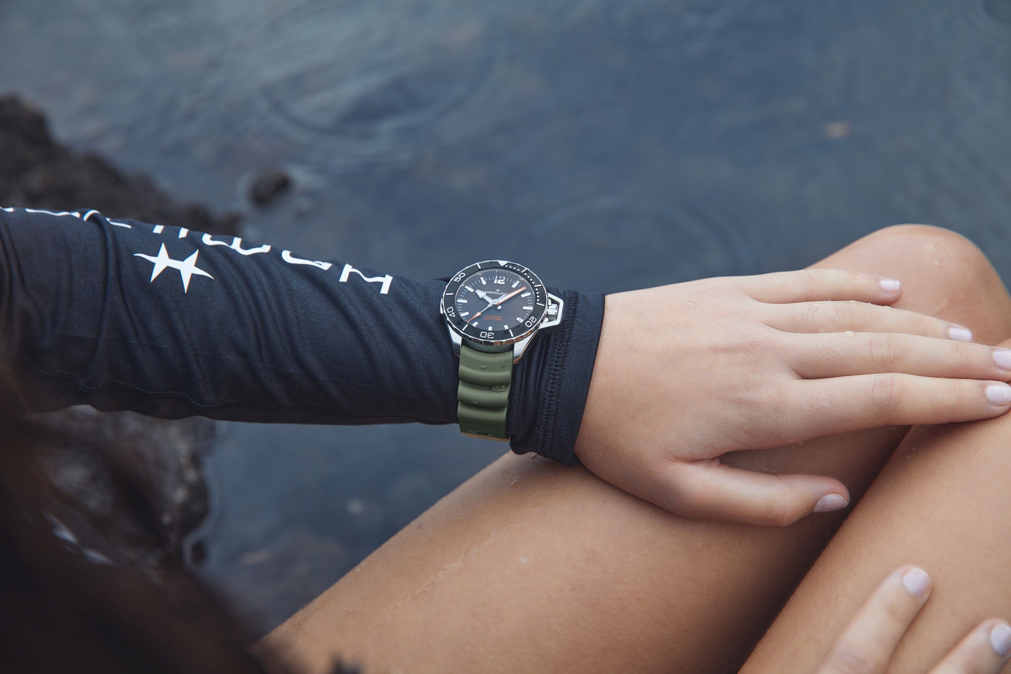 Hamilton Khaki Navy Frogman Automatic 41 H77455331 Replica 2