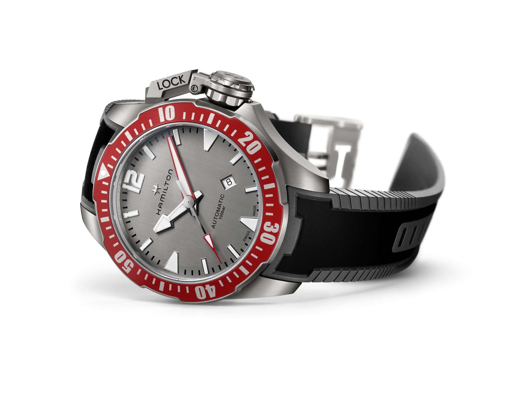 IMG_9085 Hamilton Khaki Navy Frogman Titanium Auto H77805380 Replica 2