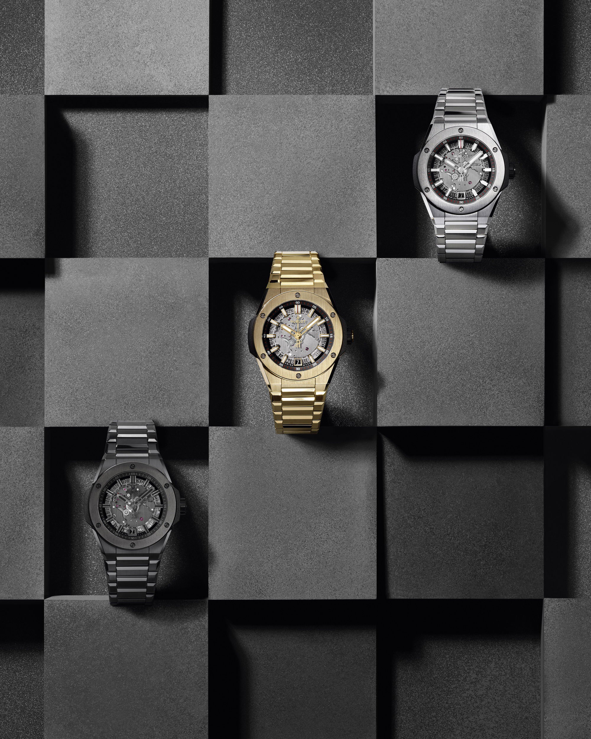 Hublot Big Bang Integral Time Only Yellow Gold 456.VX.0130.VX Replica 2