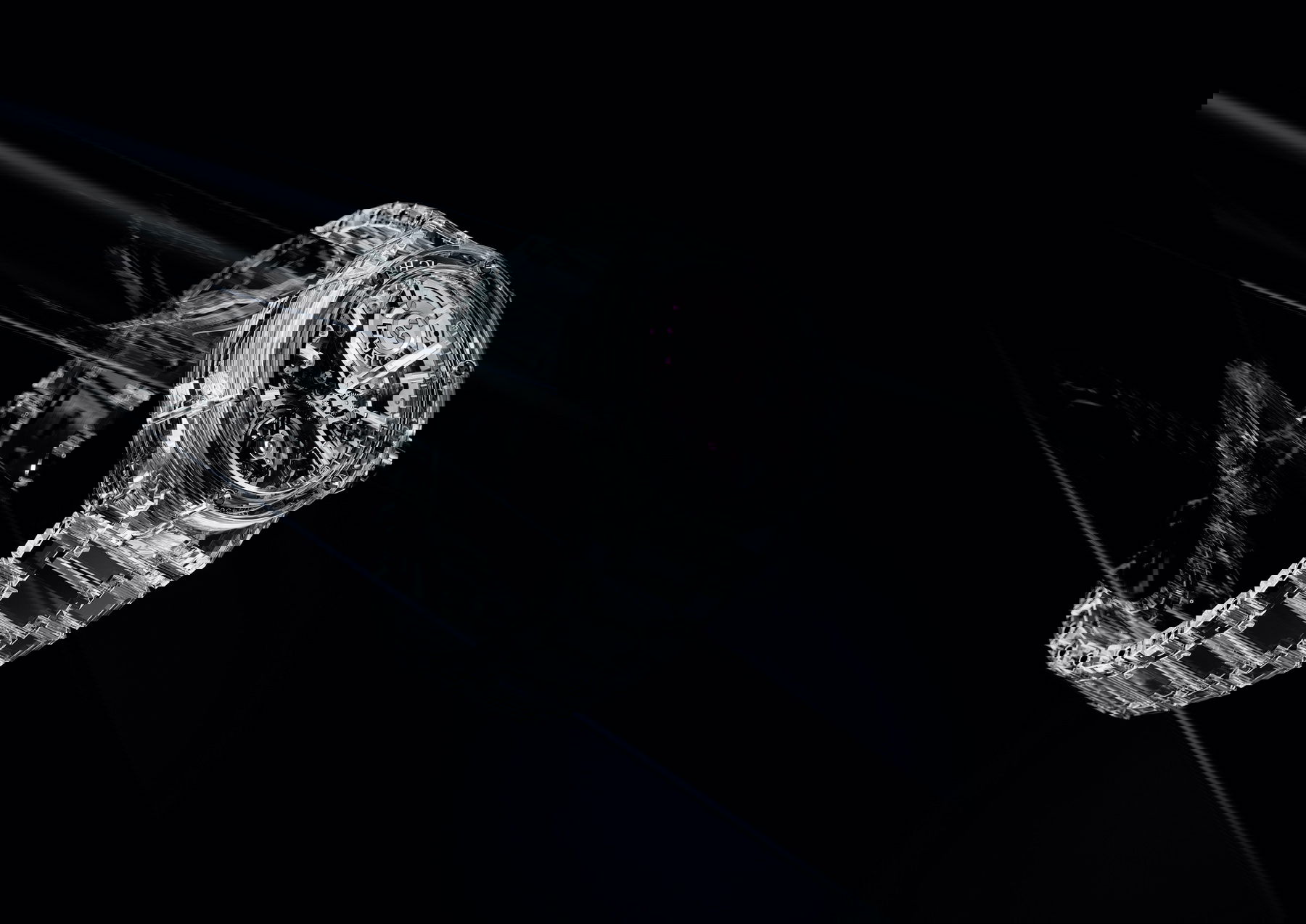 Hublot Big Bang Integral Tourbillon Full Sapphire 455.JX.0120.JX Replica 2