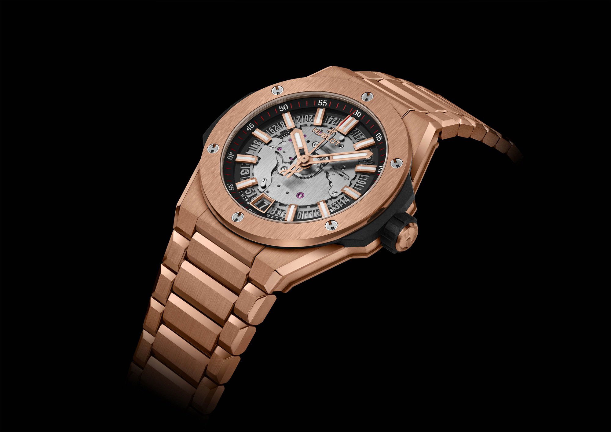 Hublot Big Bang Integrated Time Only King Gold 456.OX.0180.OX Replica 2