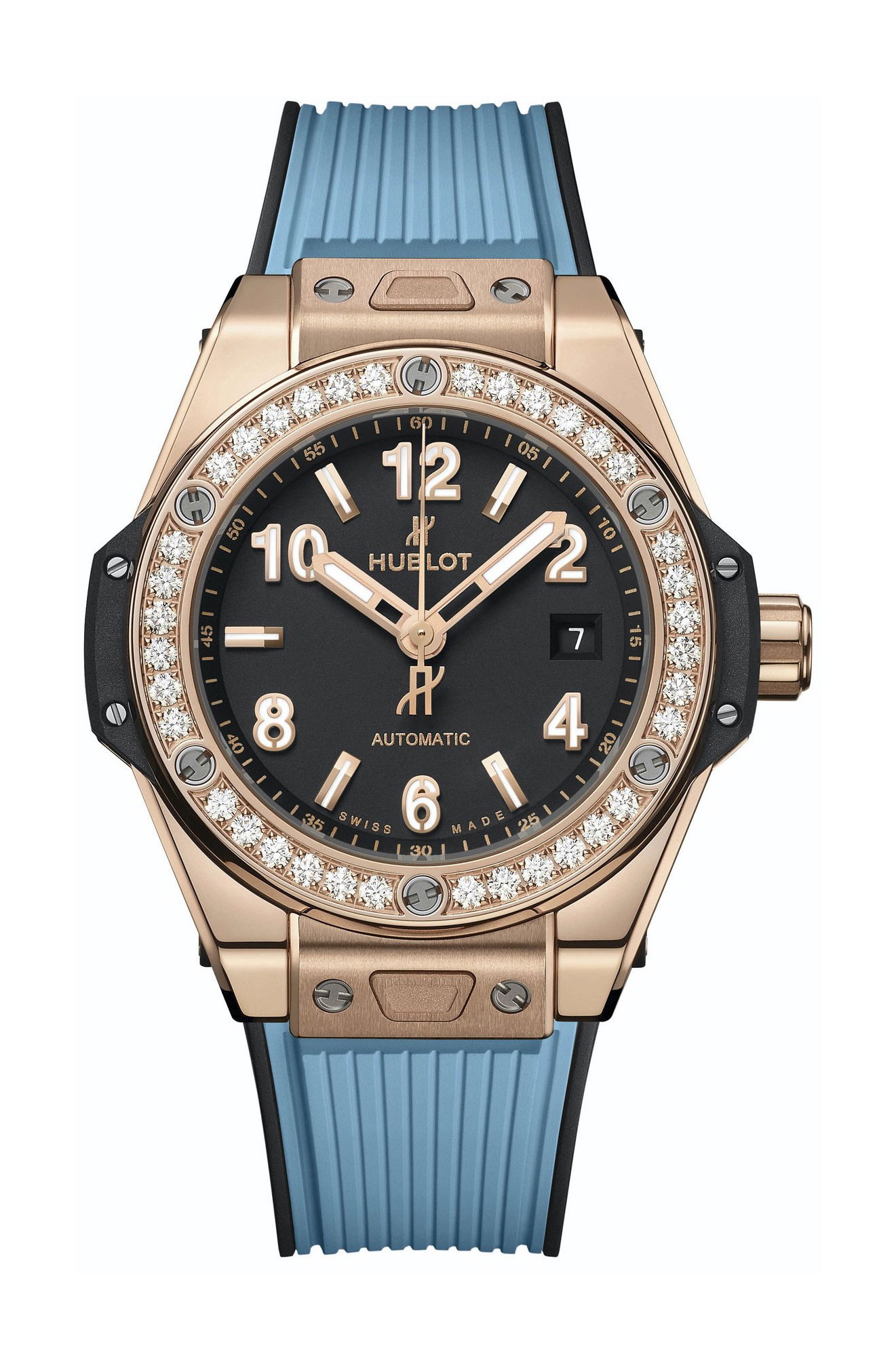 IMG_9085 Hublot Big Bang One Click King Gold Diamond 33mm 485.OX.1180.RX.1204 Replica 2
