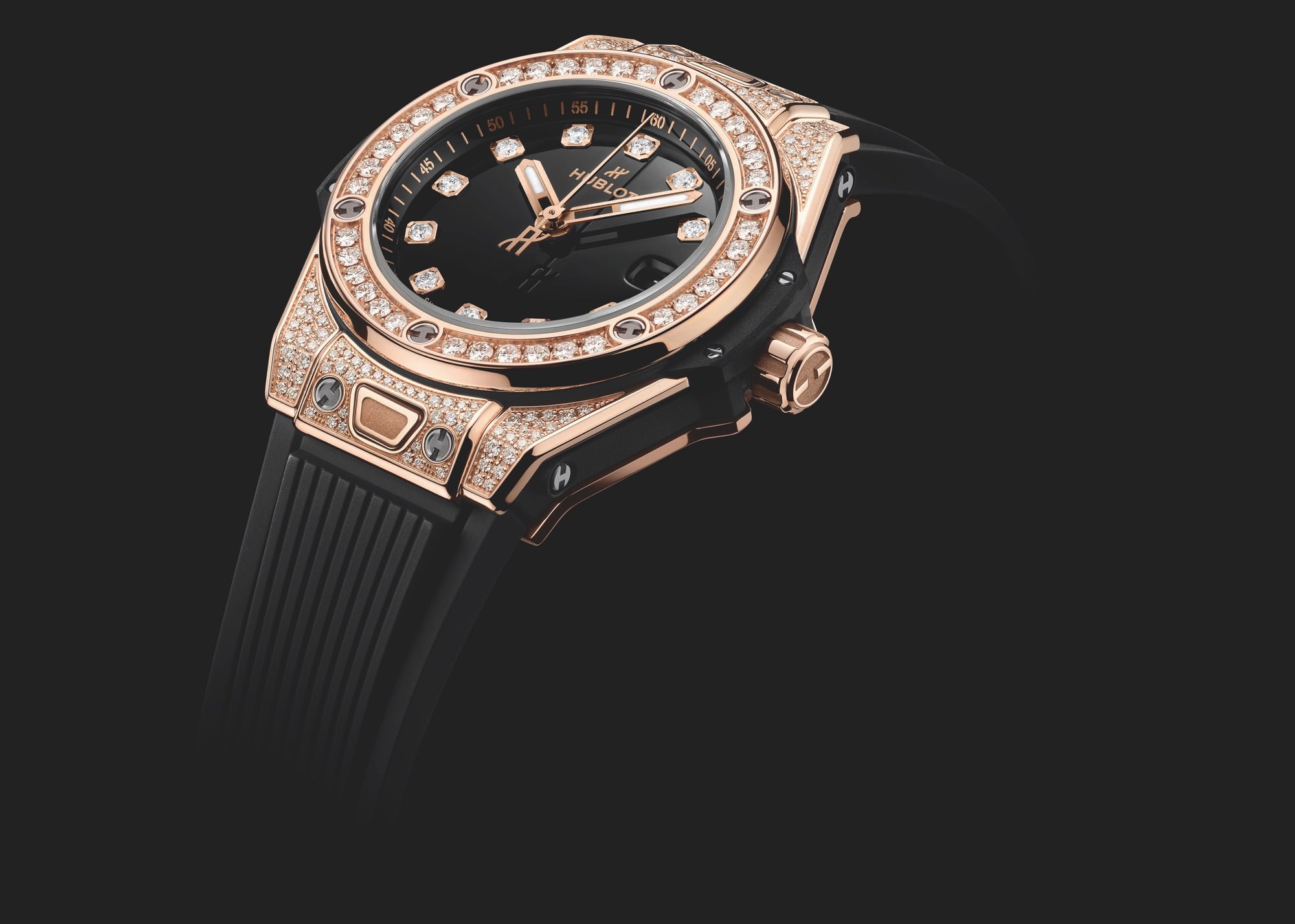 IMG_9085 Hublot Big Bang One Click King Gold Pave 485.OX.1280.RX.1604 Replica 2