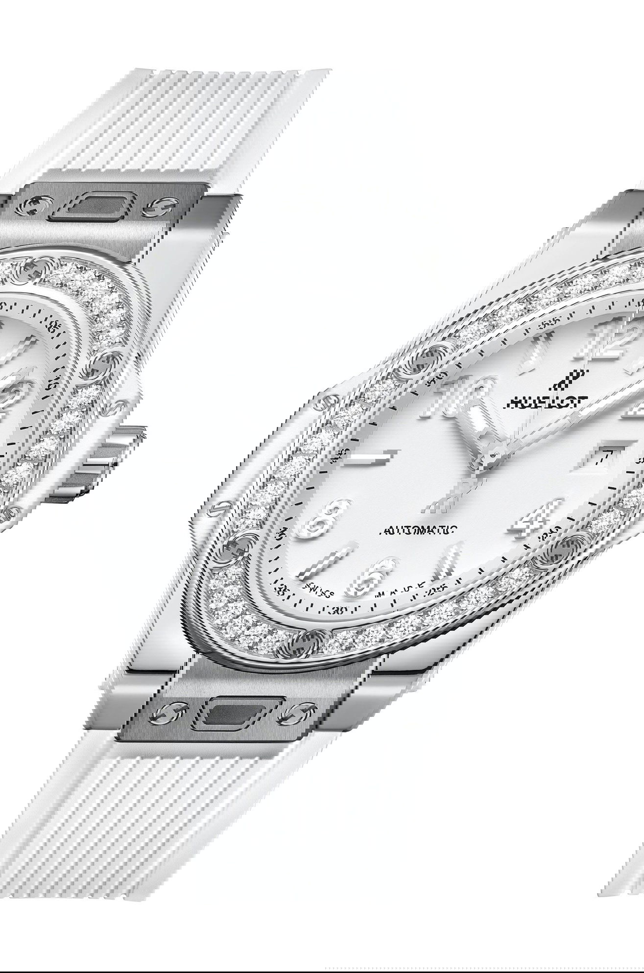 Hublot Big Bang One Click Steel White Diamond 33mm 485.SE.2010.RW.1204 Replica 2