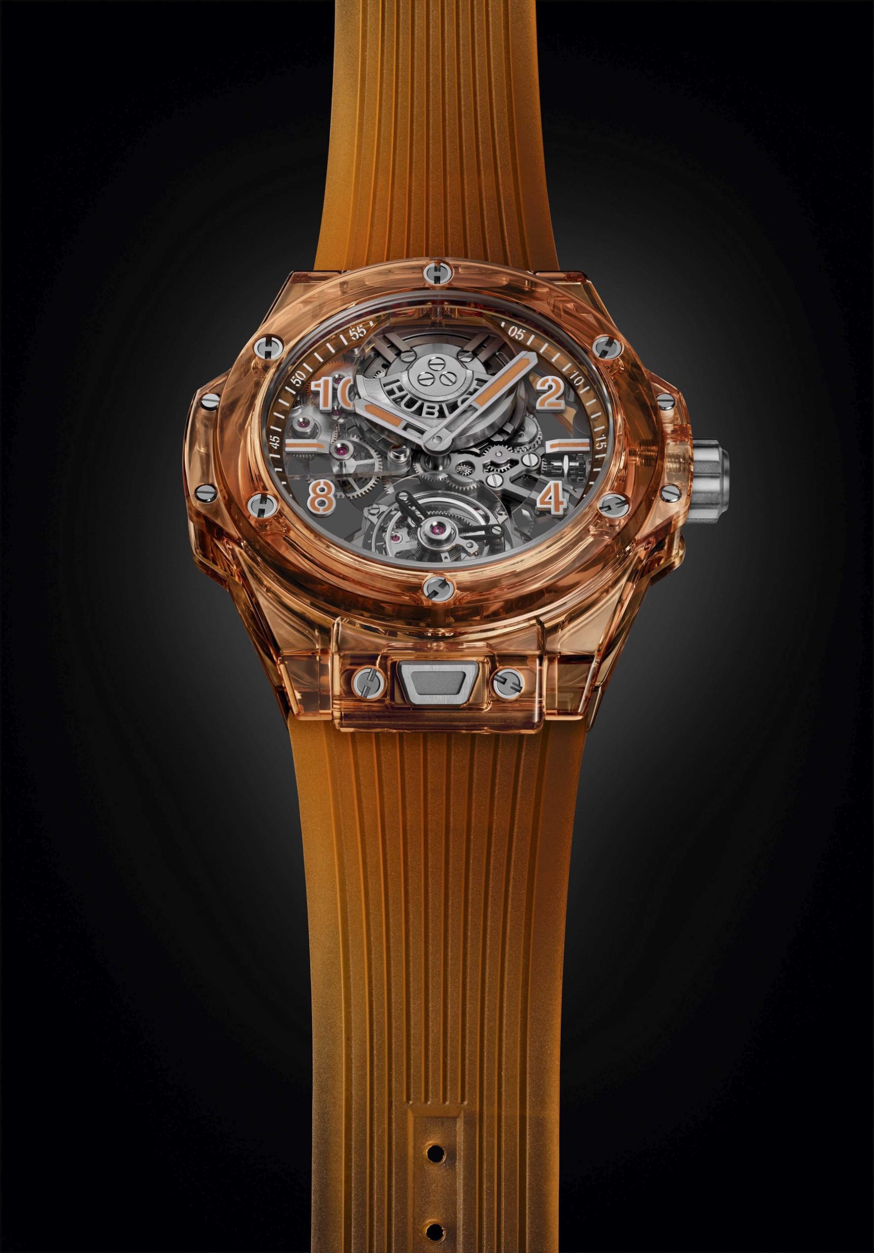 Hublot Big Bang Tourbillon Automatic Orange Sapphire 419.JO.0120.RT Replica 2