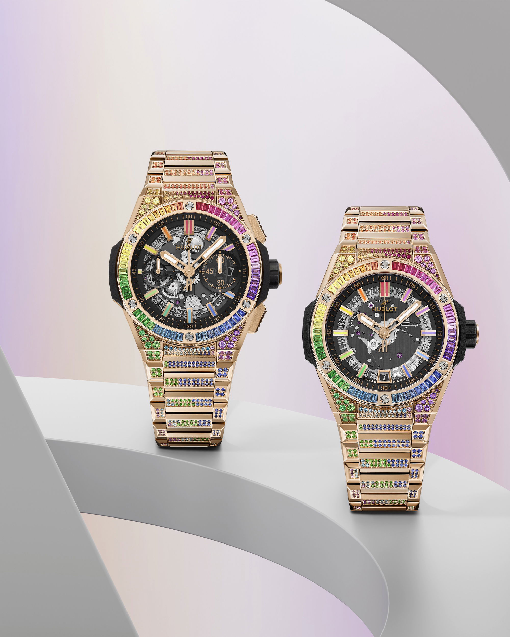 Hublot Big Bang Unico Integrated Rainbow 451.OX.1180.OX.3999 Replica 2