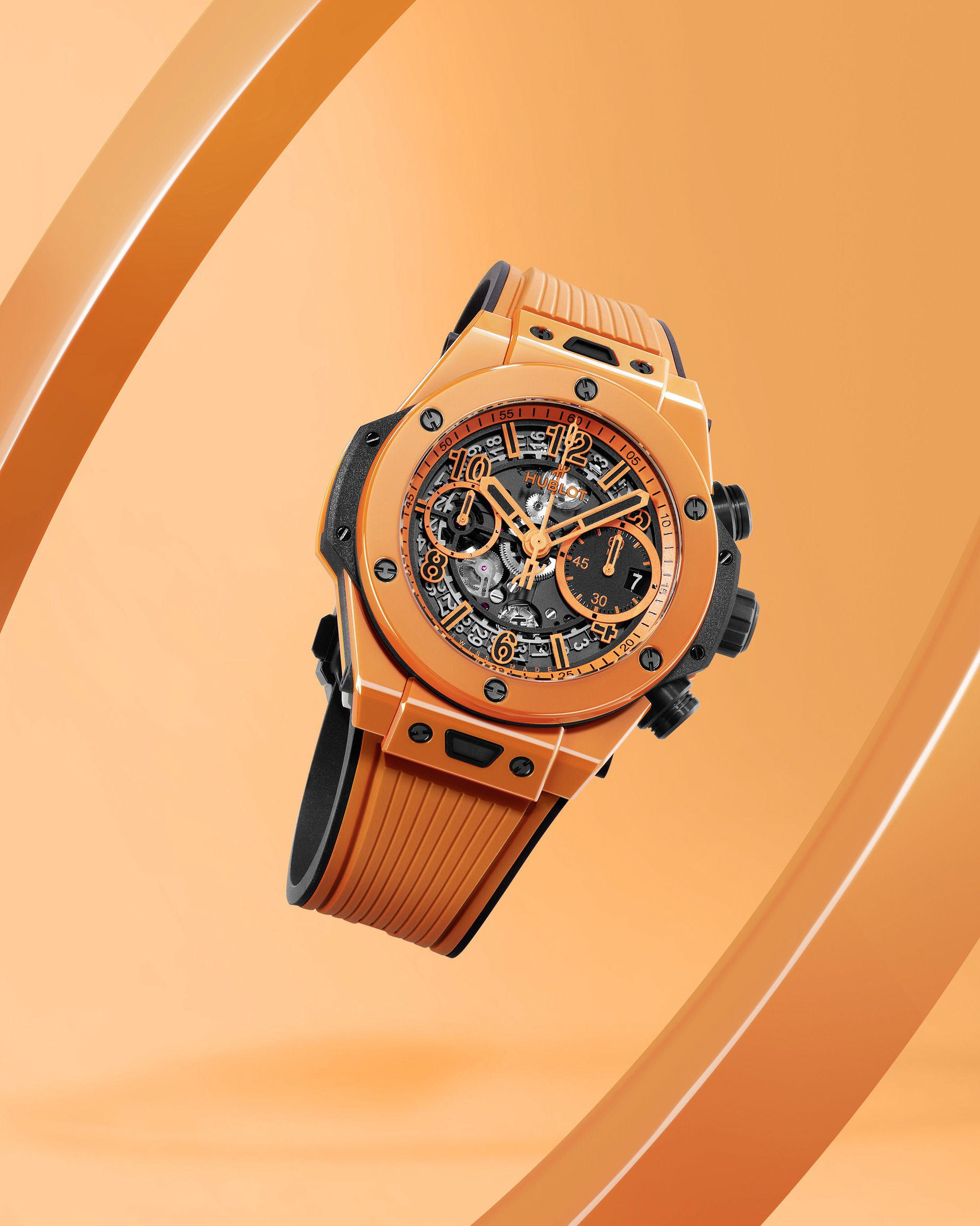 IMG_9085 Hublot Big Bang Unico Orange Ceramic 441.CU.5910.RX Replica 2