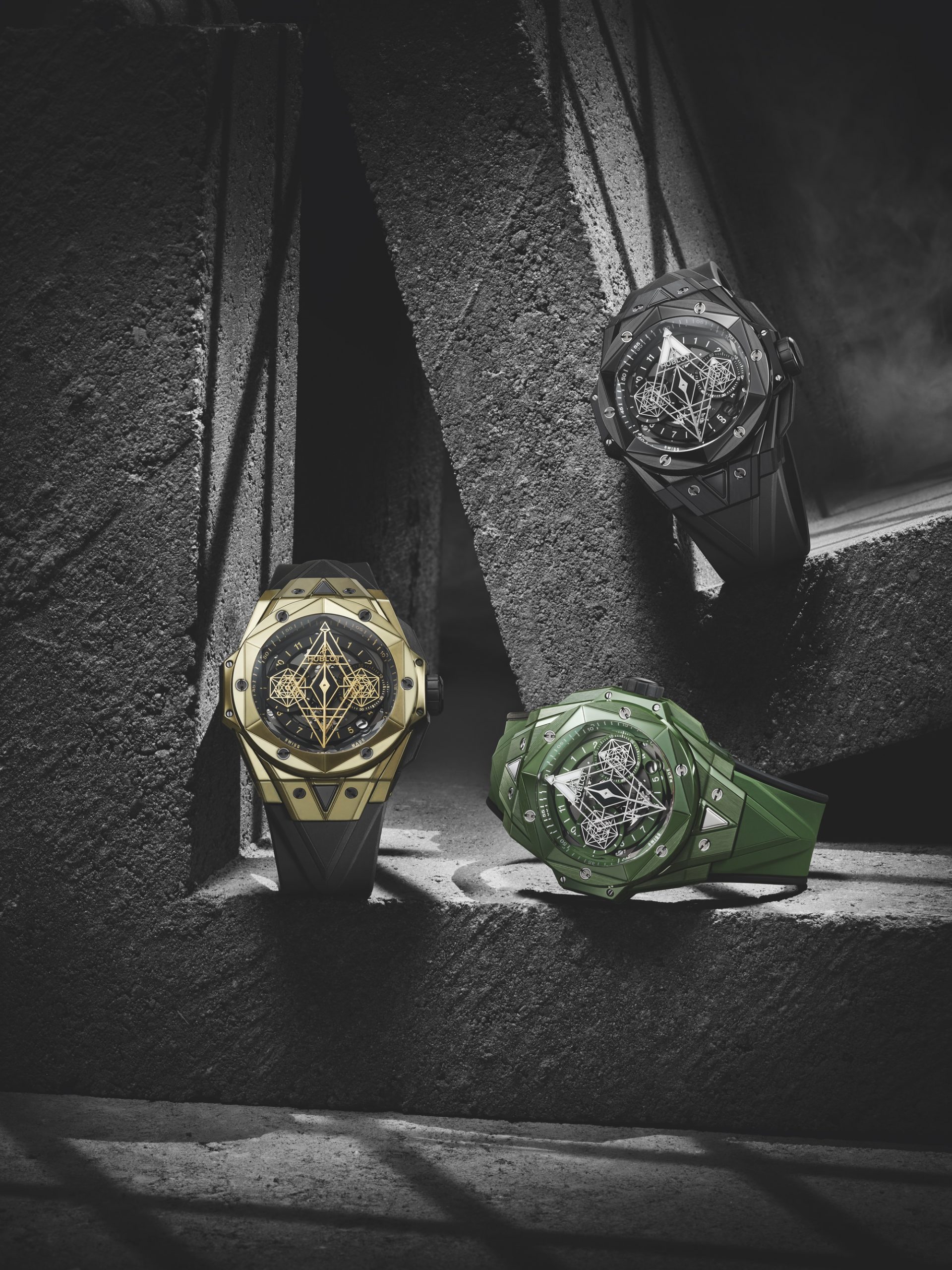 IMG_9085 Hublot Big Bang Unico Sang Bleu II Green Ceramic 418.GX.5207.RX.MXM22 Replica 2