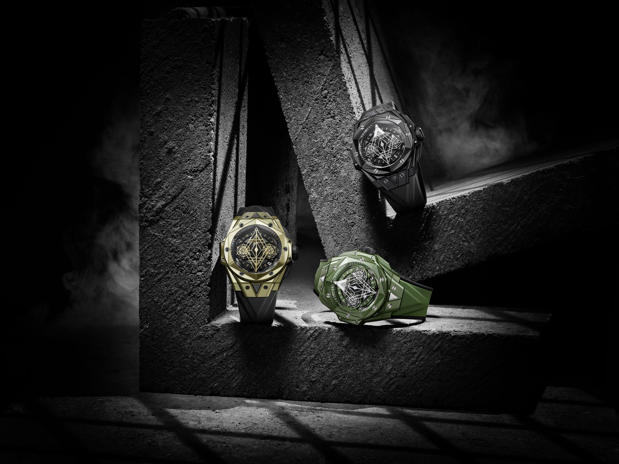 Hublot Big Bang Unico Sang Bleu II Magic Gold 418.MX.1103.RX.MXM22 Replica 2