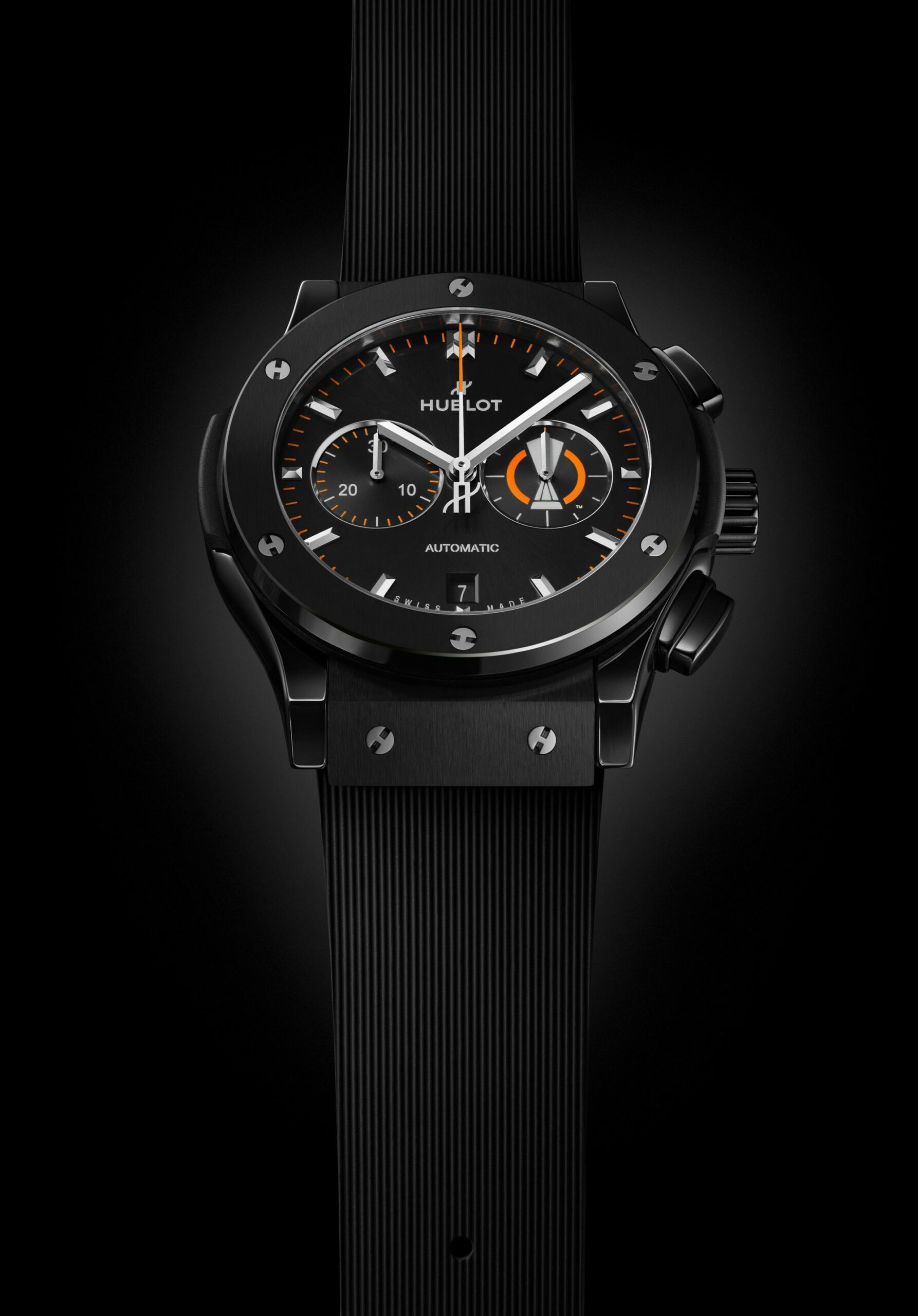 Hublot Classic Fusion Chronograph UEFA Europa League Ceramic 541.CM.1479.RX.UEL23 Replica 2