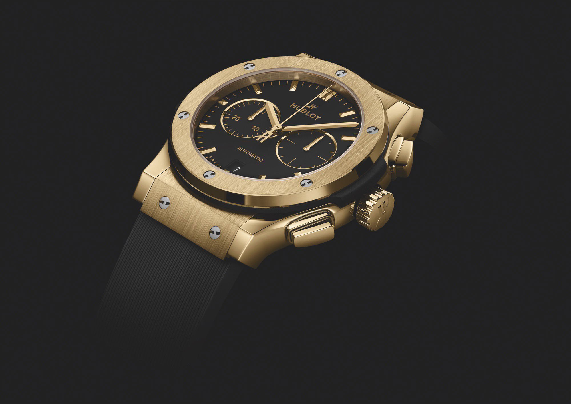Hublot Classic Fusion Chronograph Yellow Gold 541.VX.1130.RX Replica 2