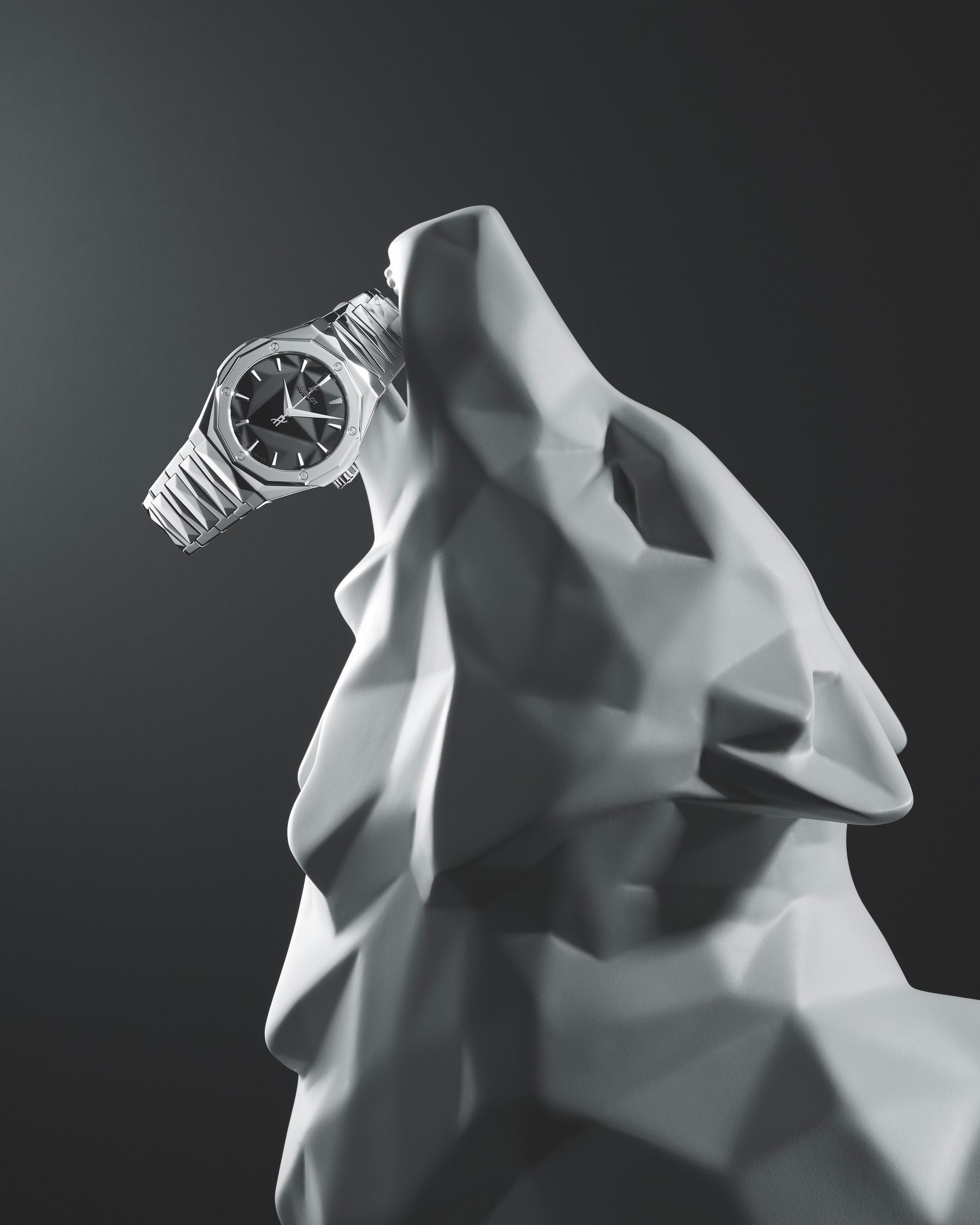 IMG_9085 Hublot Classic Fusion Orlinski Bracelet Titanium 550.NS.1800.NS.ORL22 Replica 2