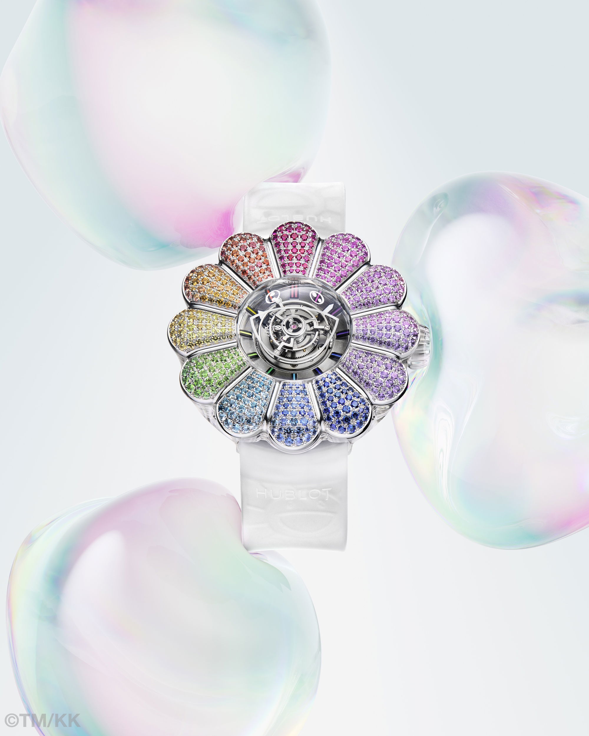 IMG_9085 Hublot MP-15 Takashi Murakami Tourbillon Sapphire Rainbow 915.JX.4802.RT.1199 Replica 2