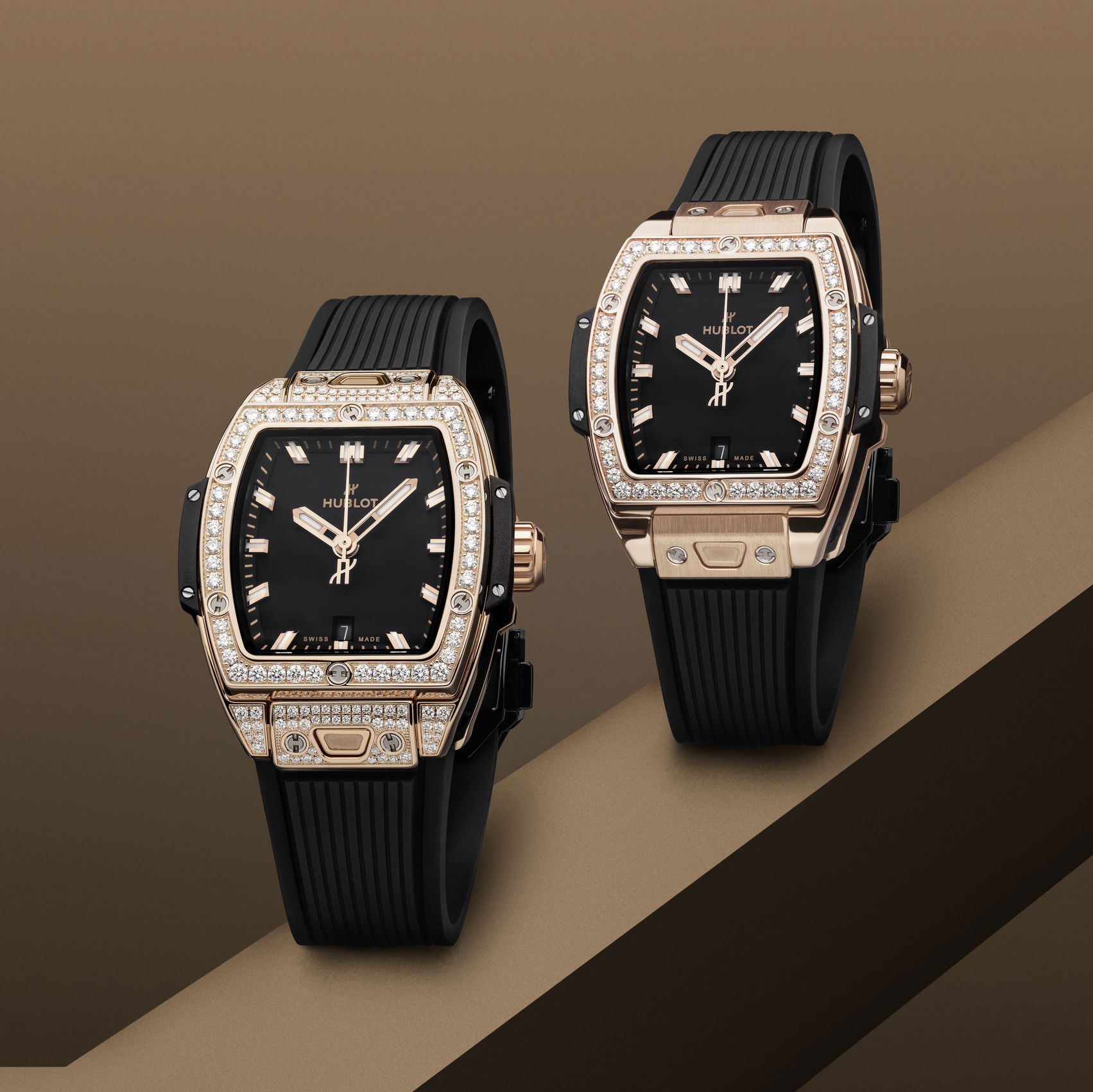 Hublot Spirit of Big Bang King Gold Pave 682.OX.1180.RX.1604 Replica 2