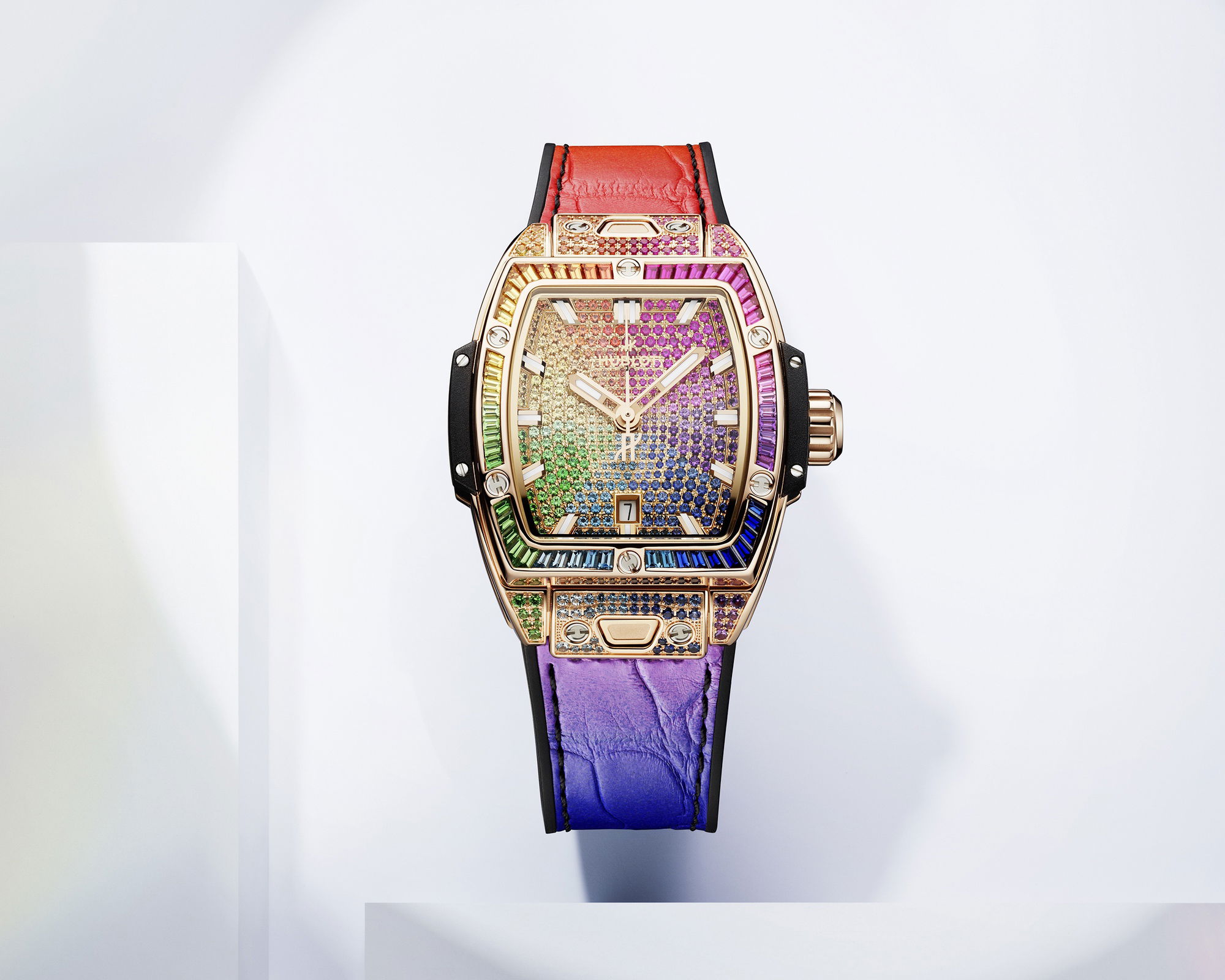 Hublot Spirit of Big Bang King Gold Rainbow 682.OX.9900.LR.0999 Replica 2