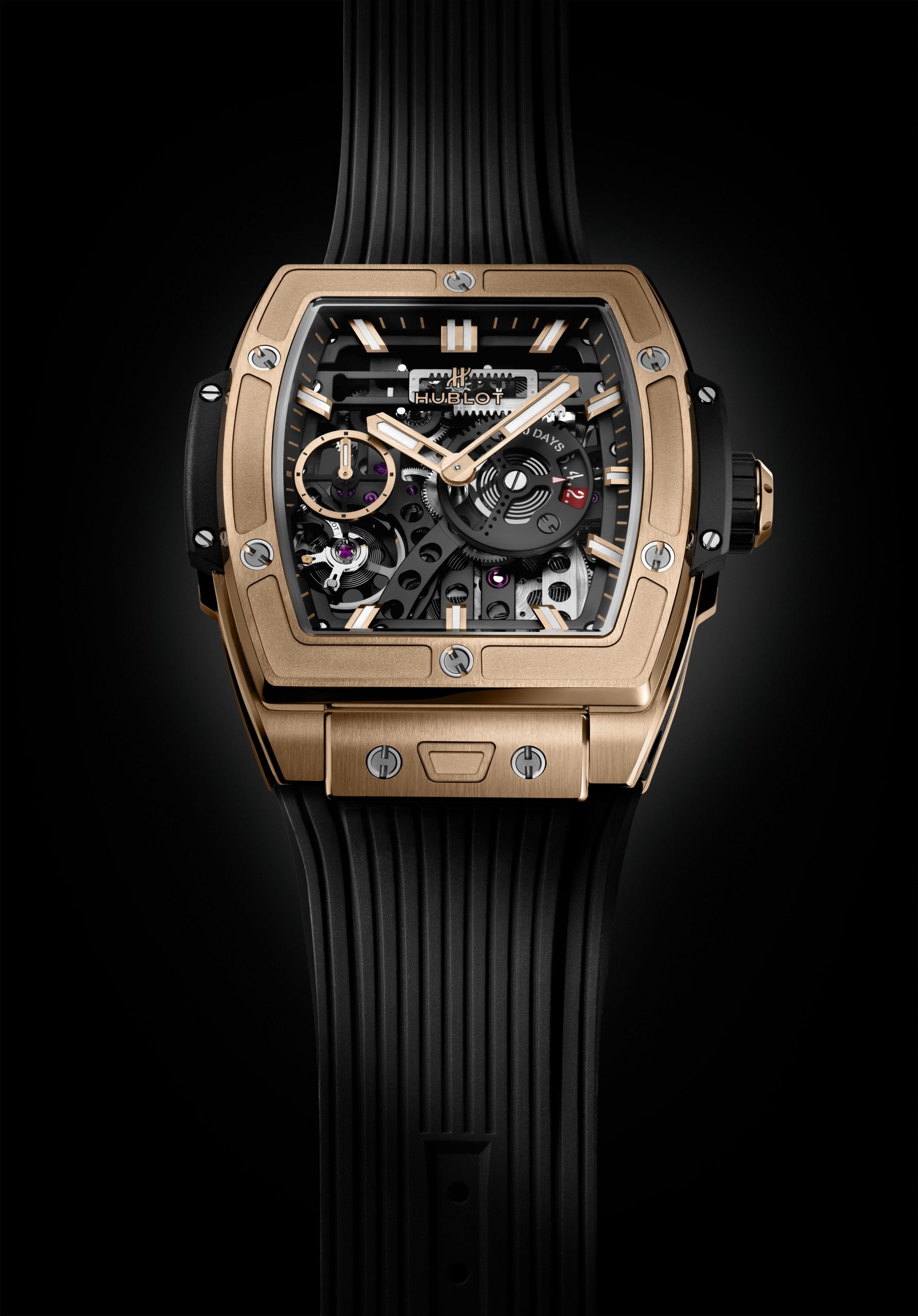 IMG_9085 Hublot Spirit of Big Bang Meca-10 King Gold 614.OX.1180.RX Replica 2