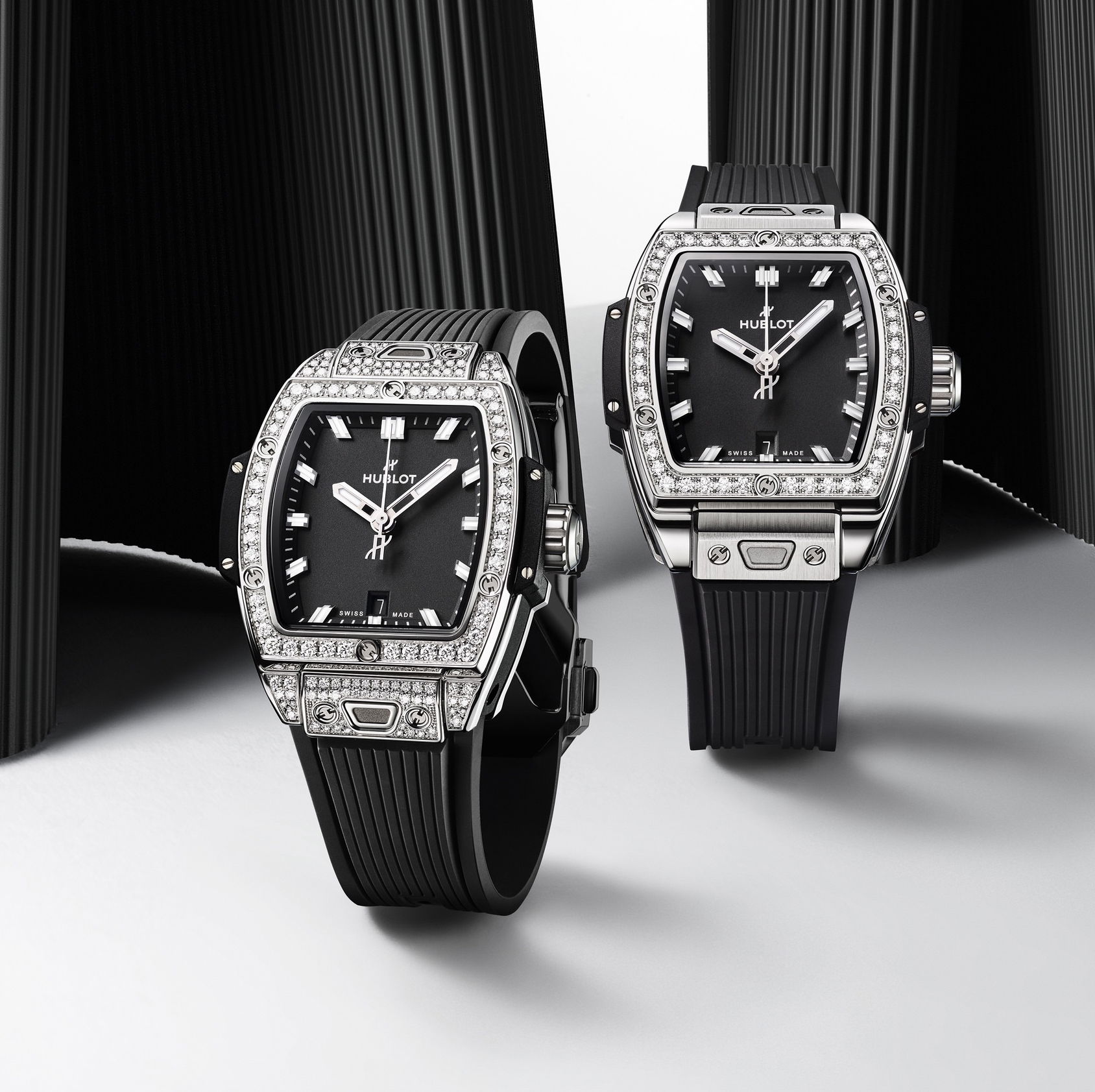 Hublot Spirit of Big Bang Steel Pave 682.SX.1170.RX.1604 Replica 2