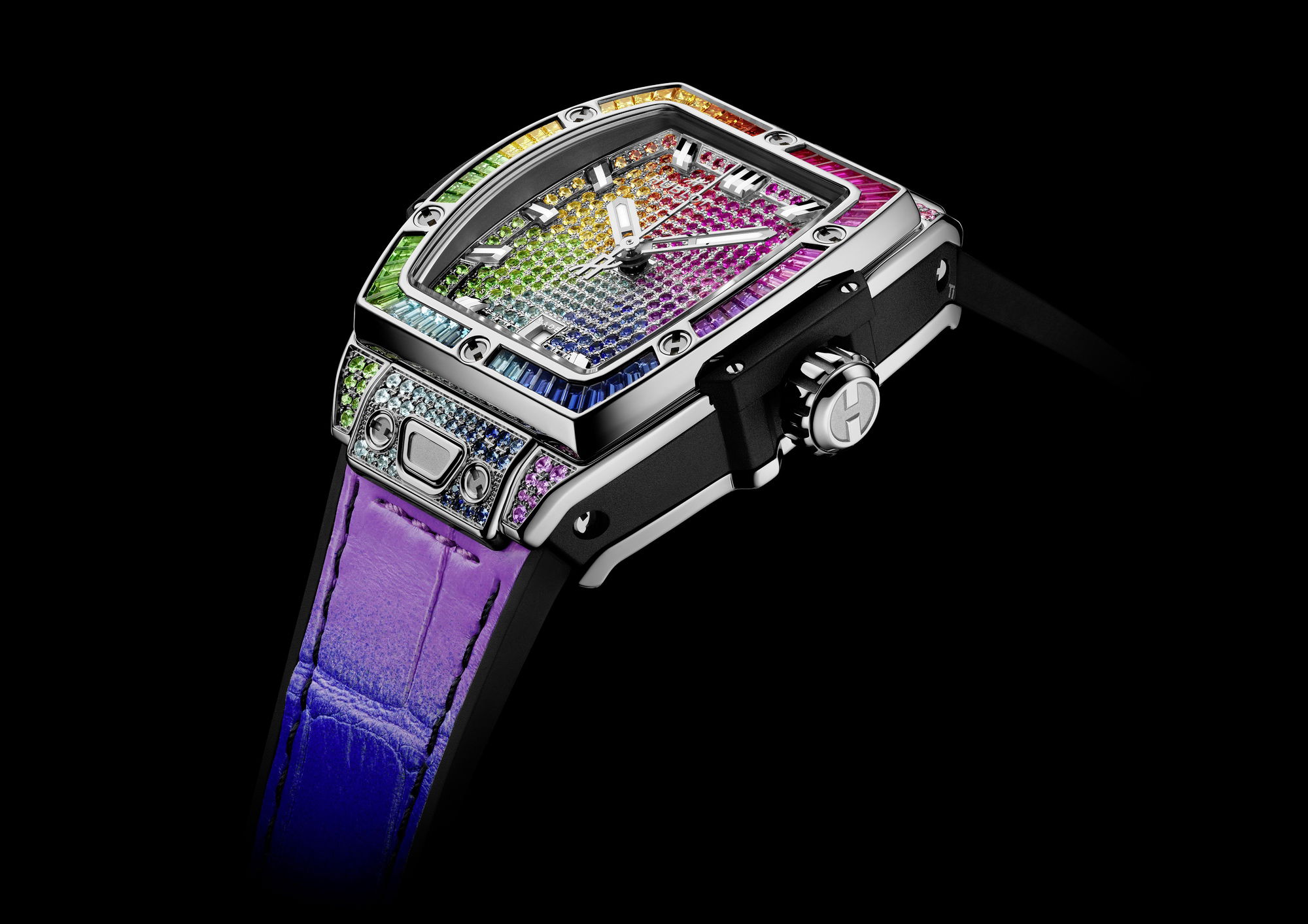 IMG_9085 Hublot Spirit of Big Bang Steel Rainbow 682.SX.9900.LR.0999 Replica 2