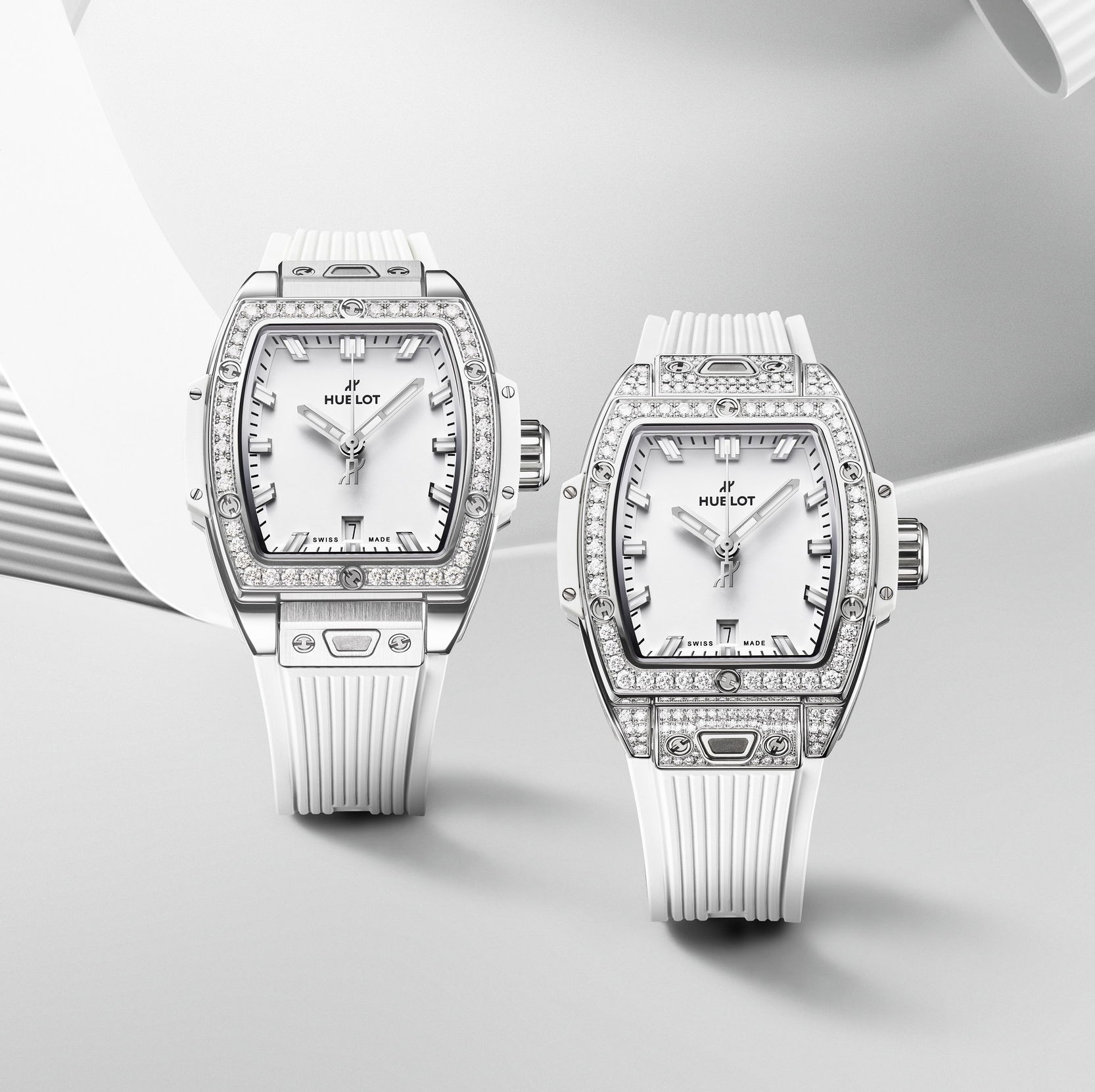 Hublot Spirit of Big Bang Steel White Pave 682.SE.2010.RW.1604 Replica 2