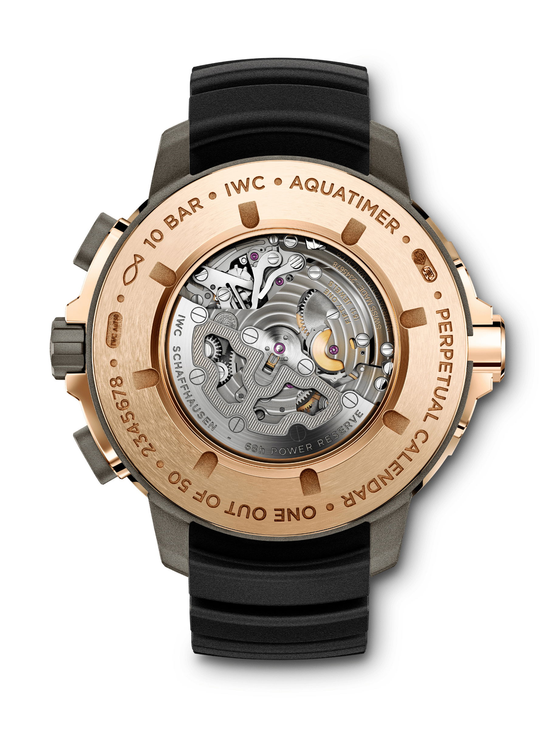 IWC Aquatimer Perpetual Calendar Digital Date-Month IW379402 Replica 2