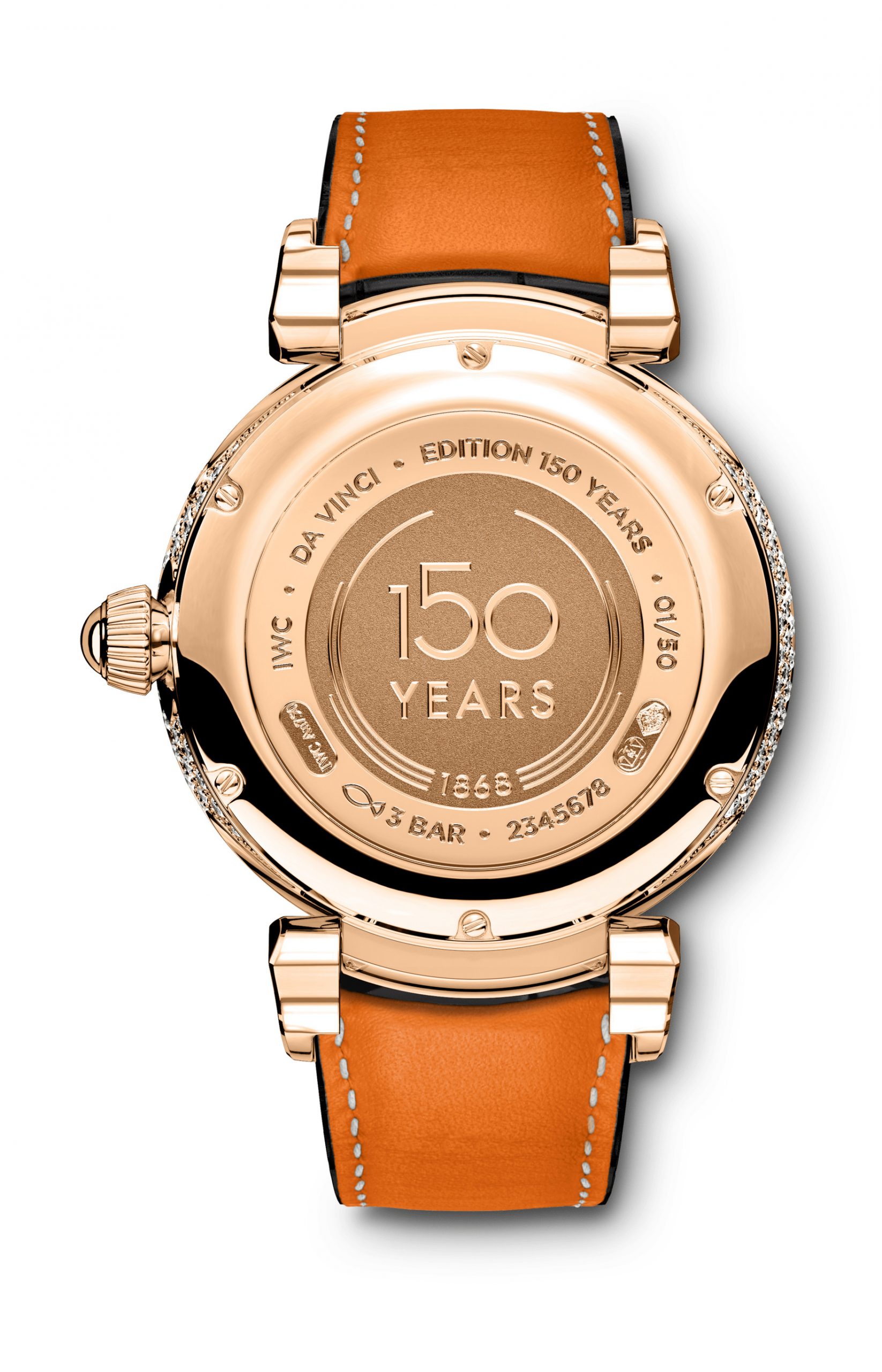 IMG_9085 IWC Da Vinci Automatic Moon Phase 36 Edition 150 years IW459304 Replica 2