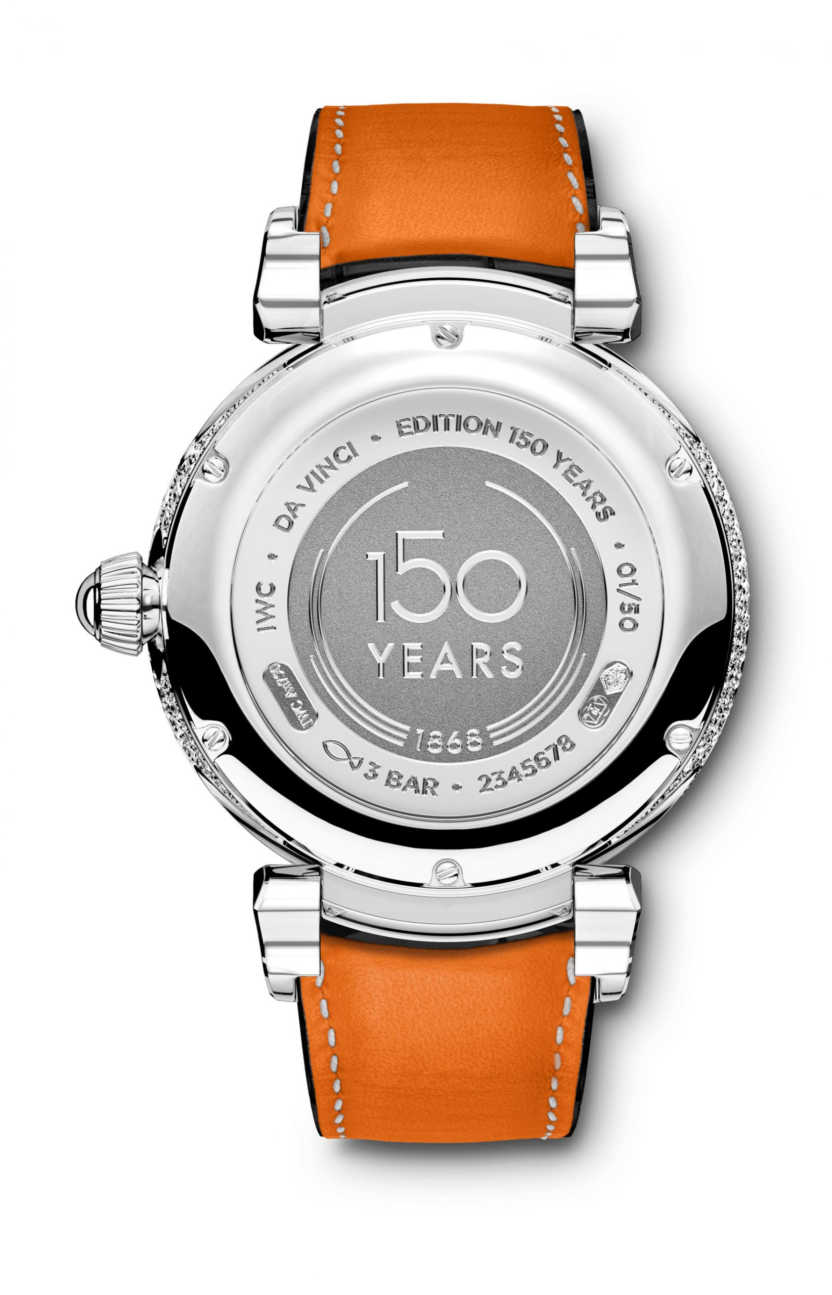 IWC Da Vinci Automatic Moon Phase 36 Edition 150 Years IW459309 Replica 2