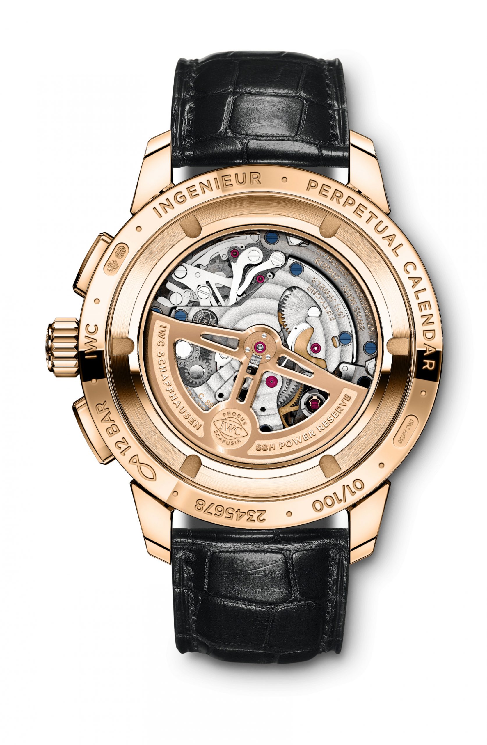 IMG_9085 IWC Ingenieur Perpetual Calendar Digital Date-Month IW381701 Replica 2