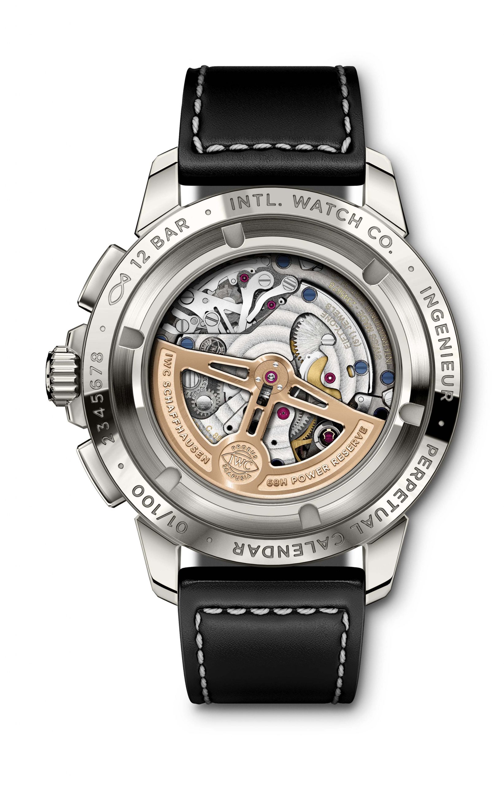 IWC Ingenieur Perpetual Calendar Digital Date-Month IW381802 Replica 2