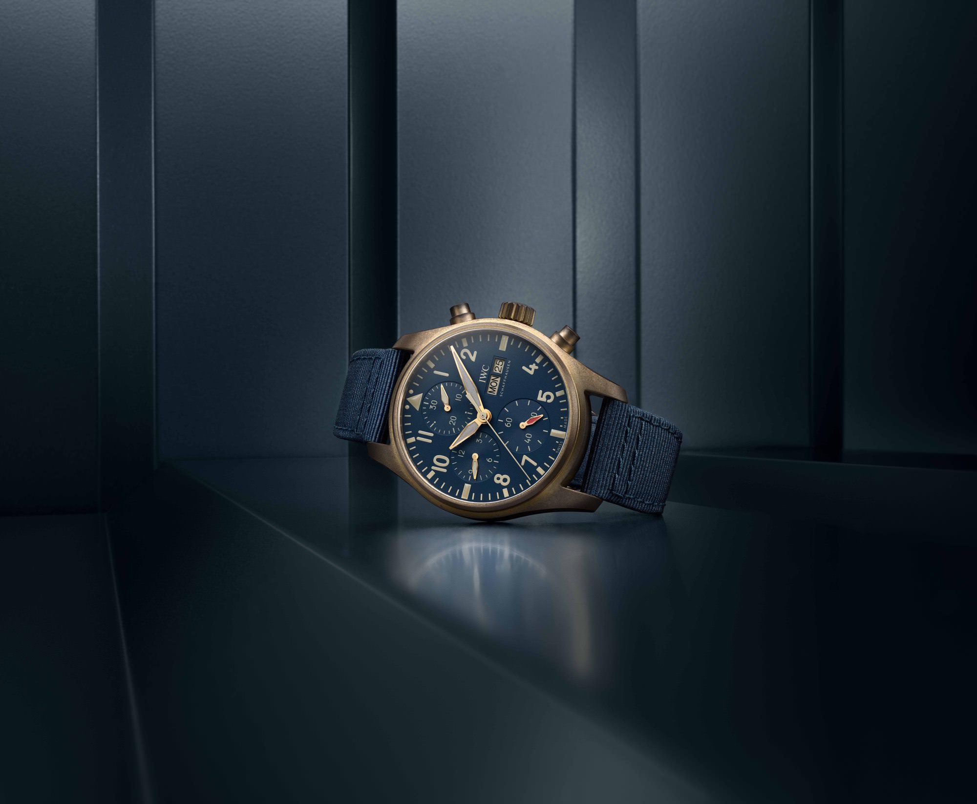 IWC Pilot’s Watch Chronograph 41 Bronze IW388109 Replica 2