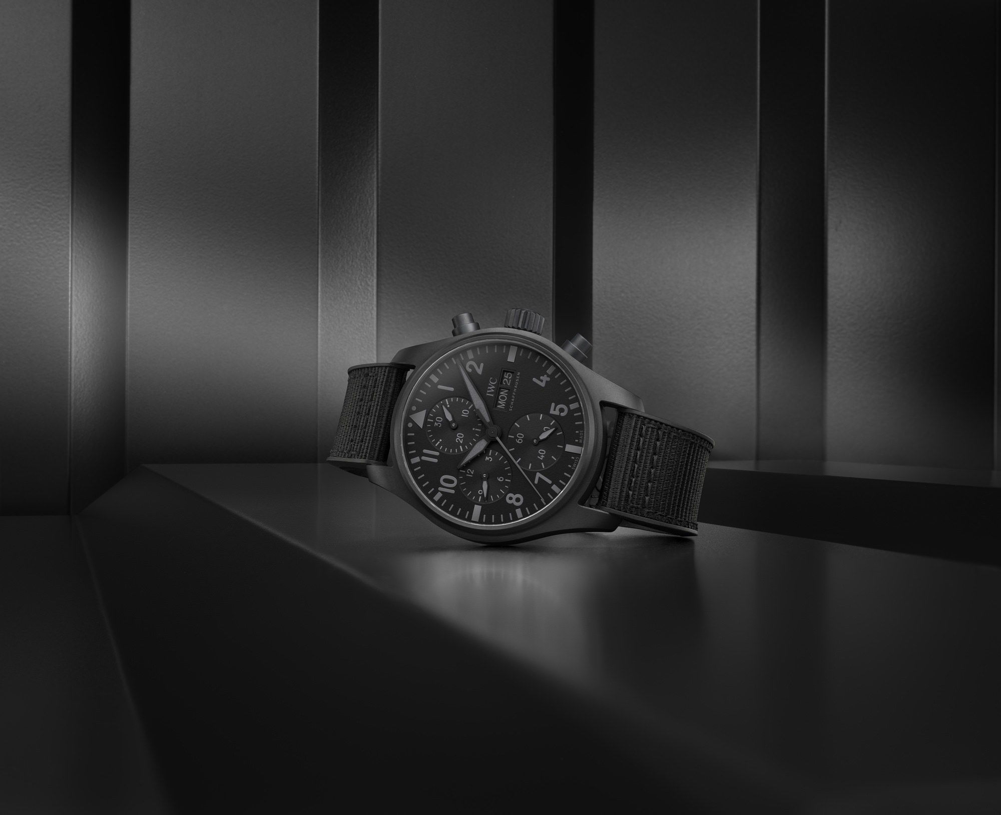 IWC Pilot’s Watch Chronograph 41 Top Gun Edition Ceratanium IW388106 Replica 2