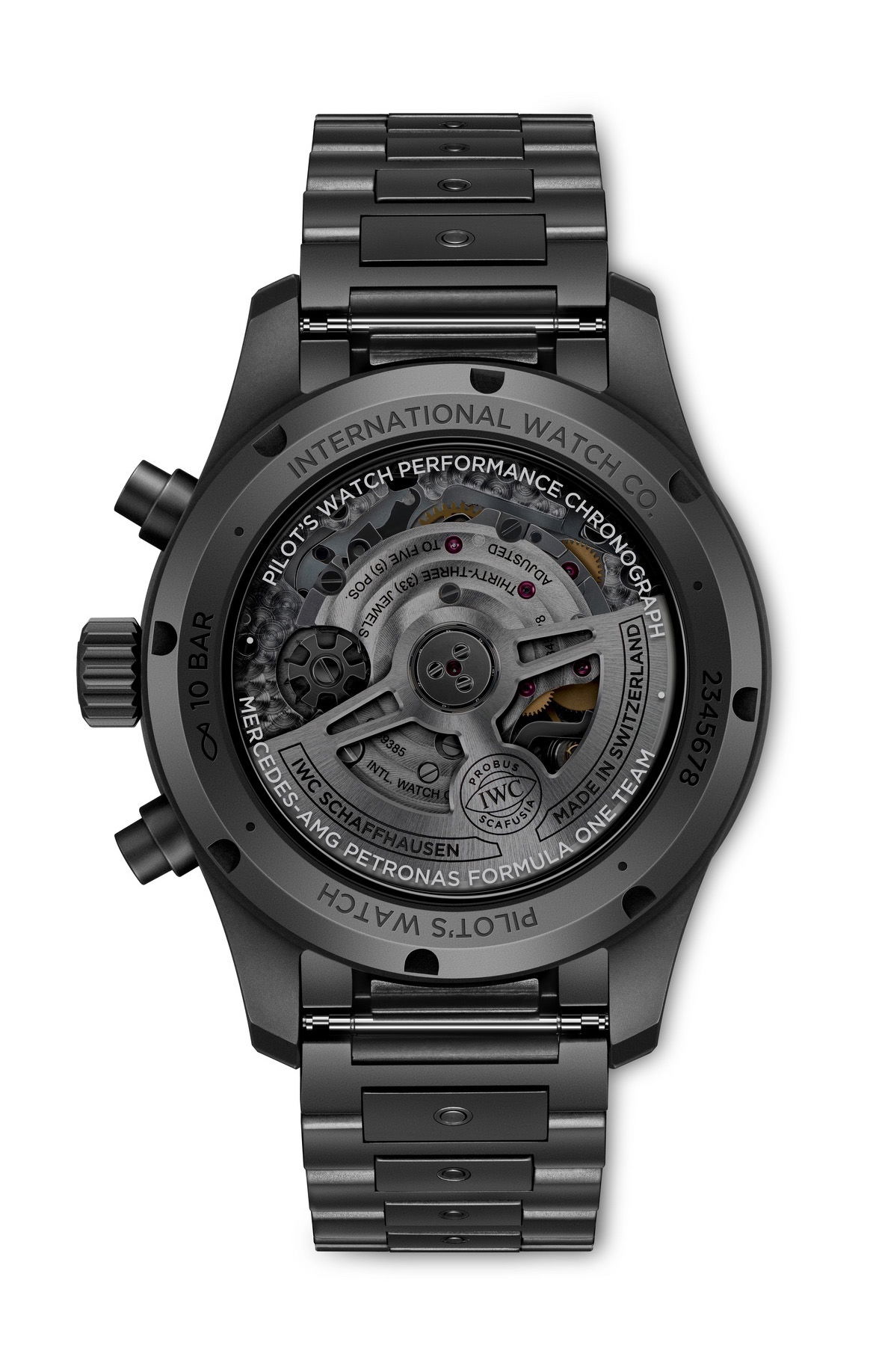 IMG_9085 IWC Pilot’s Watch Performance Chronograph 41 Mercedes-AMG Petronas Formula One Team IW388307 Replica 2