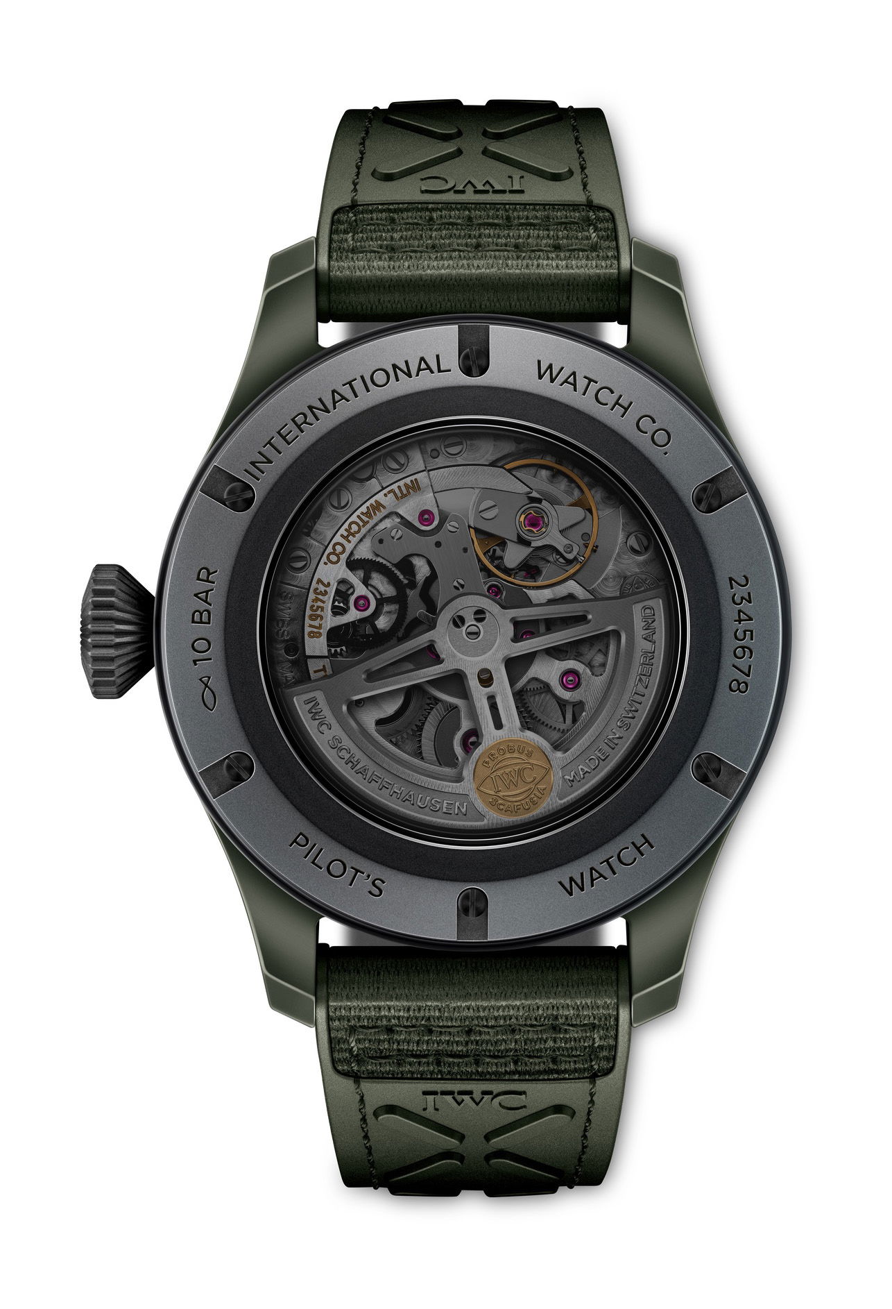 IMG_9085 IWC Pilot’s Watch Timezoner Top Gun Woodland IW395601 Replica 2