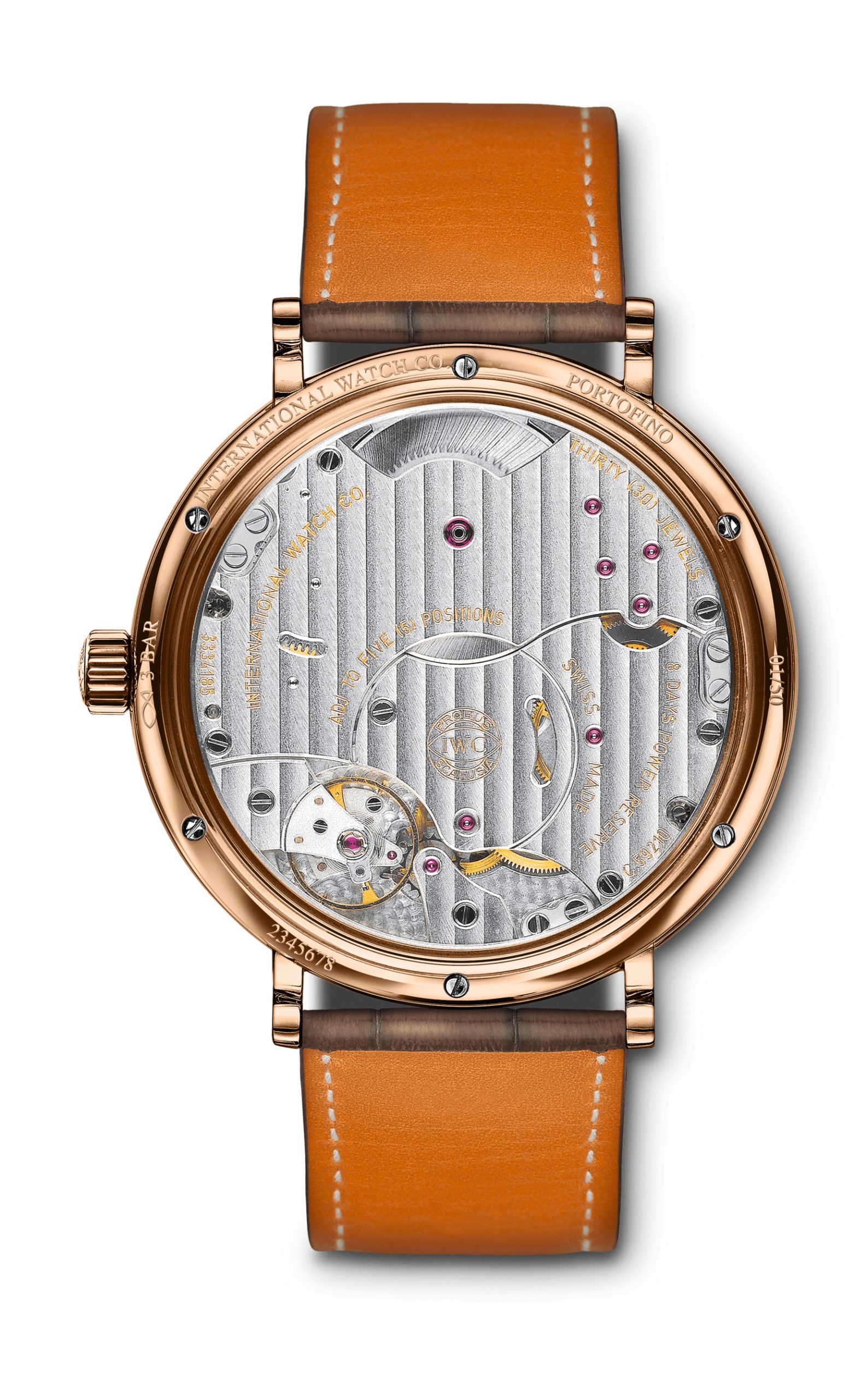 IWC Portofino Hand-Wound Eight Days IW510118 Replica 2