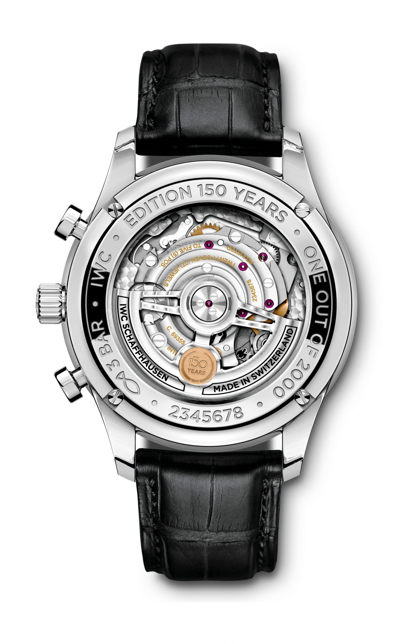 IWC Portugieser Chronograph Edition 150 Years IW371601 Replica 2