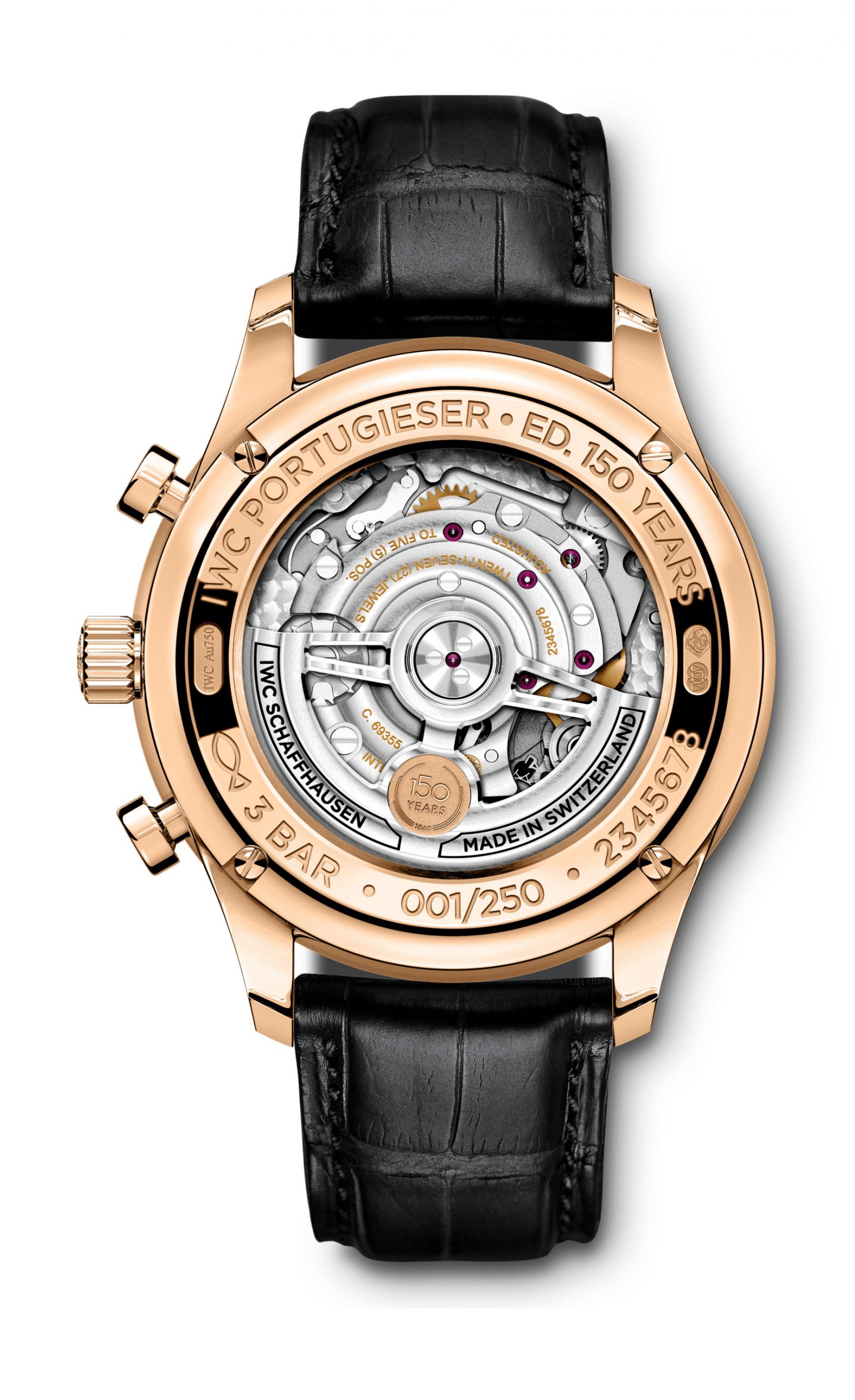 IWC Portugieser Chronograph Edition 150 Years IW371603 Replica 2