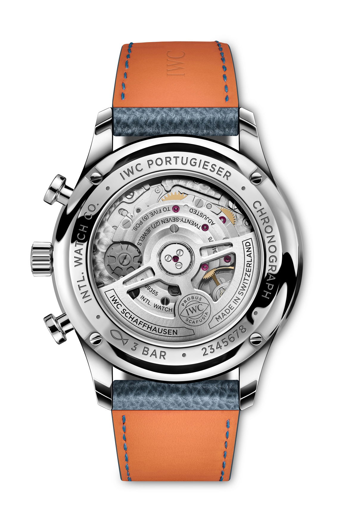 IWC Portugieser Chronograph Horizon Blue IW371626 Replica 2