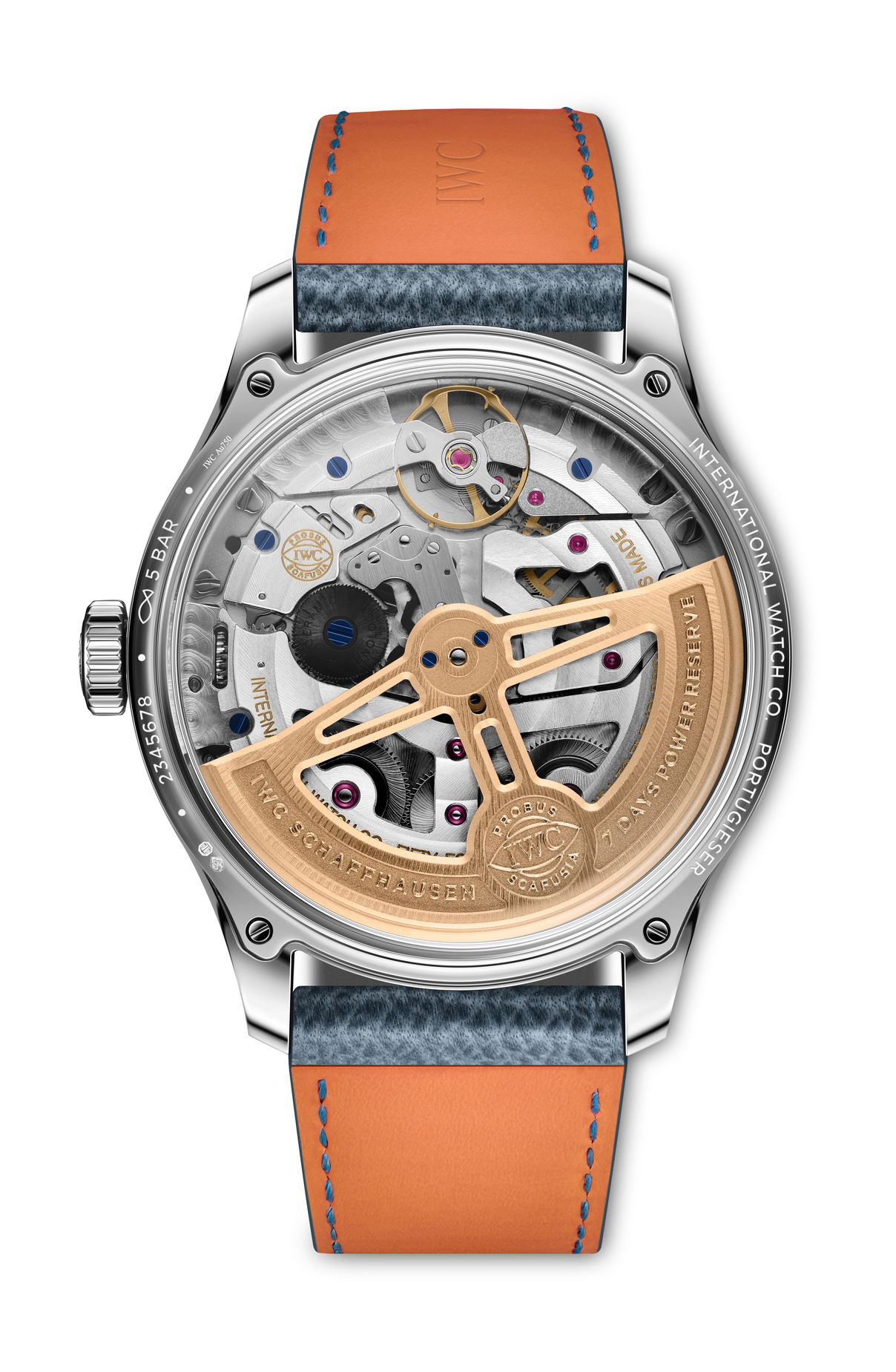 IMG_9085 IWC Portugieser Perpetual Calendar 44 Horizon Blue IW503703 Replica 2