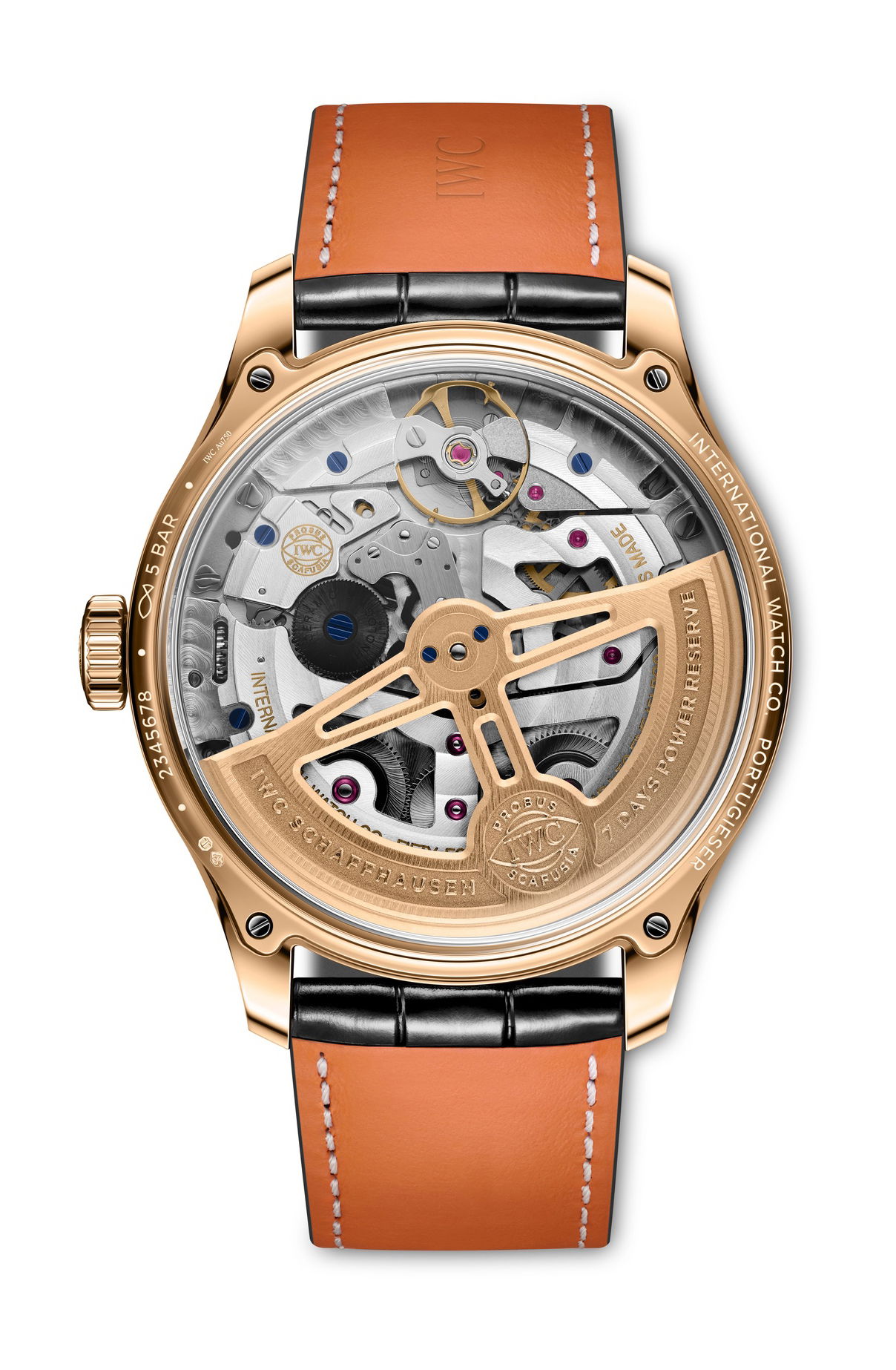 IMG_9085 IWC Portugieser Perpetual Calendar 44 Obsidian IW503702 Replica 2