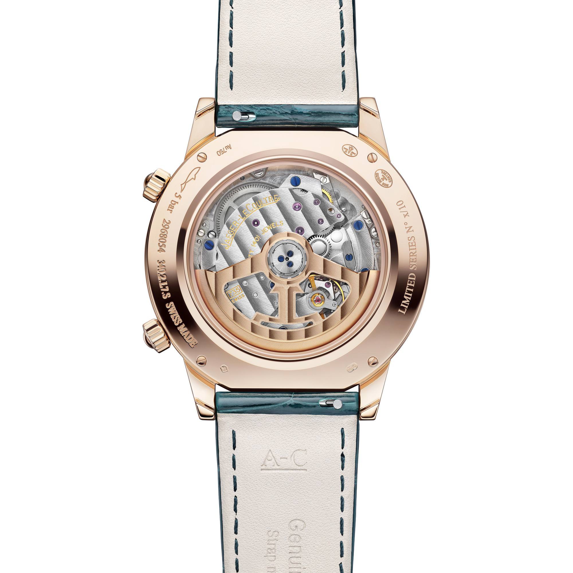 IMG_9085 Jaeger-LeCoultre Rendez-Vous Sonatina Peaceful Nature Crane Q35924J1 Replica 2