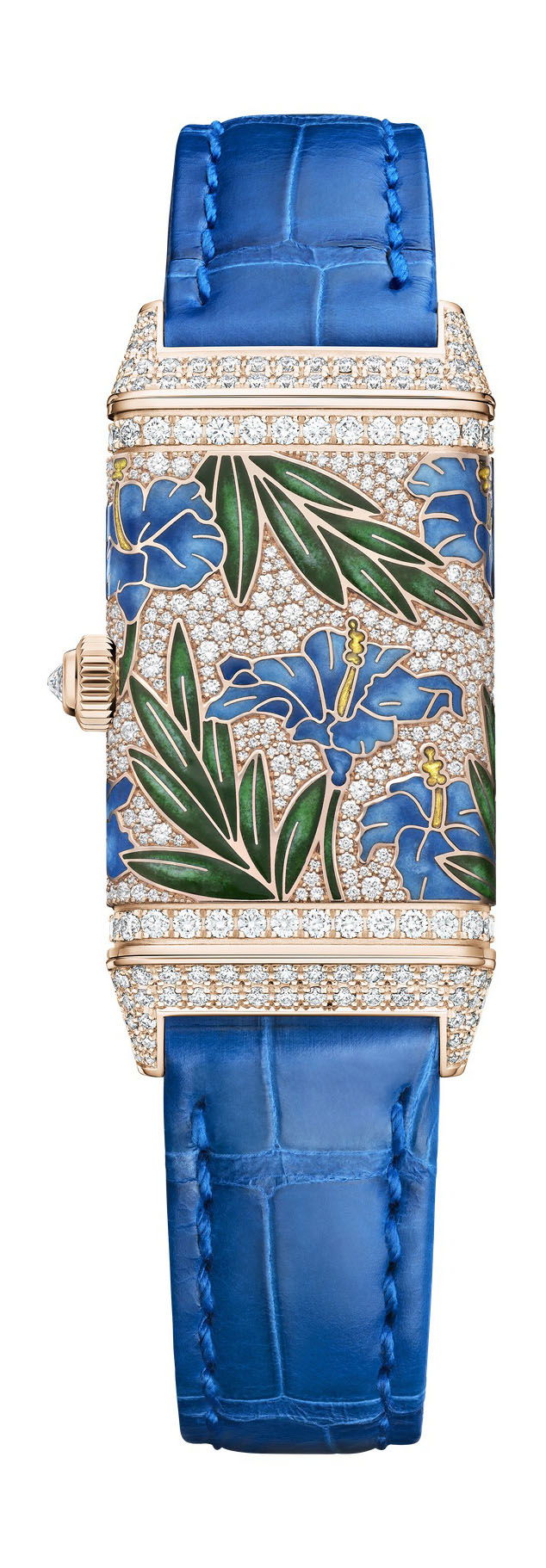 Jaeger-LeCoultre Reverso One Precious Flowers – Hibiscus Diamonds Q3292423 Replica 2