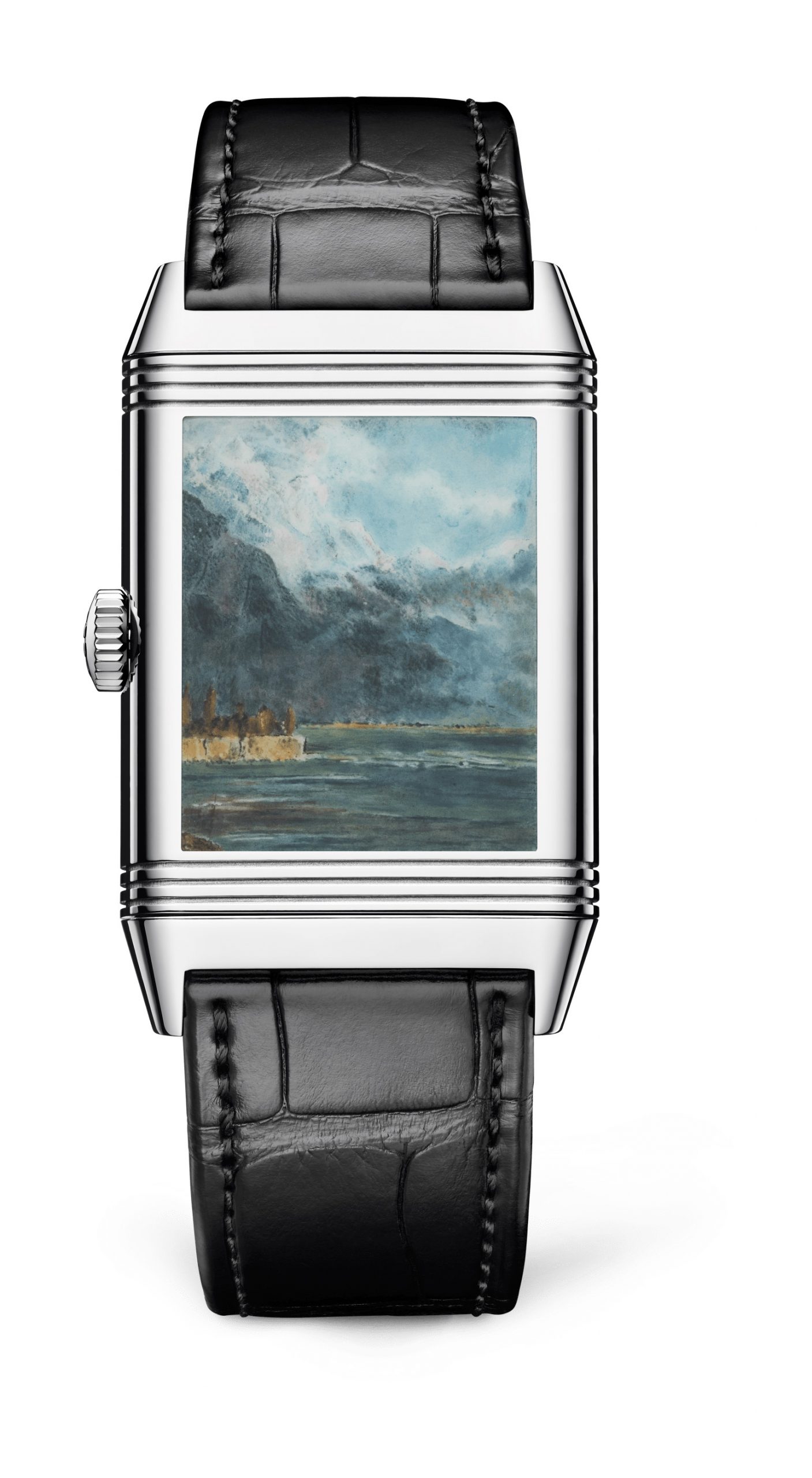 IMG_9085 Jaeger-LeCoultre Reverso Tribute Enamel Hidden Treasure – Courbet Q39334C2 Replica 2