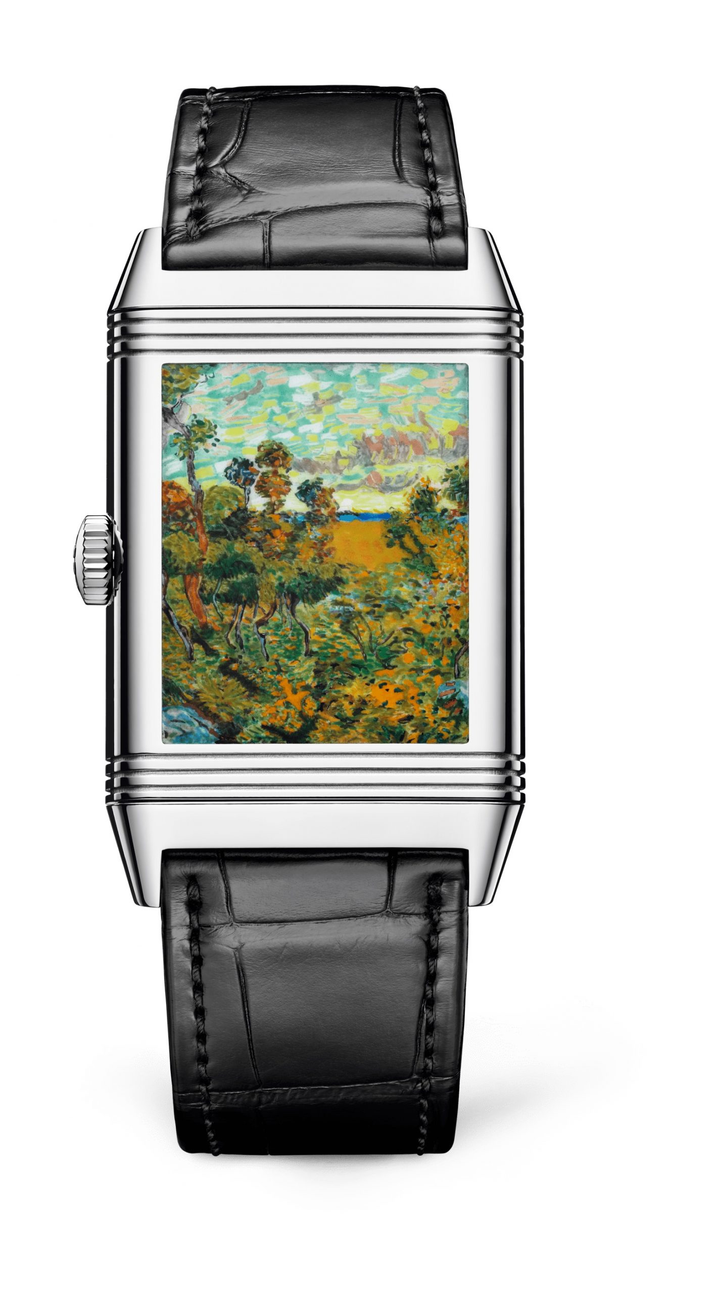 IMG_9085 Jaeger-LeCoultre Reverso Tribute Enamel Hidden Treasure – Van Gogh Q39334V1 Replica 2