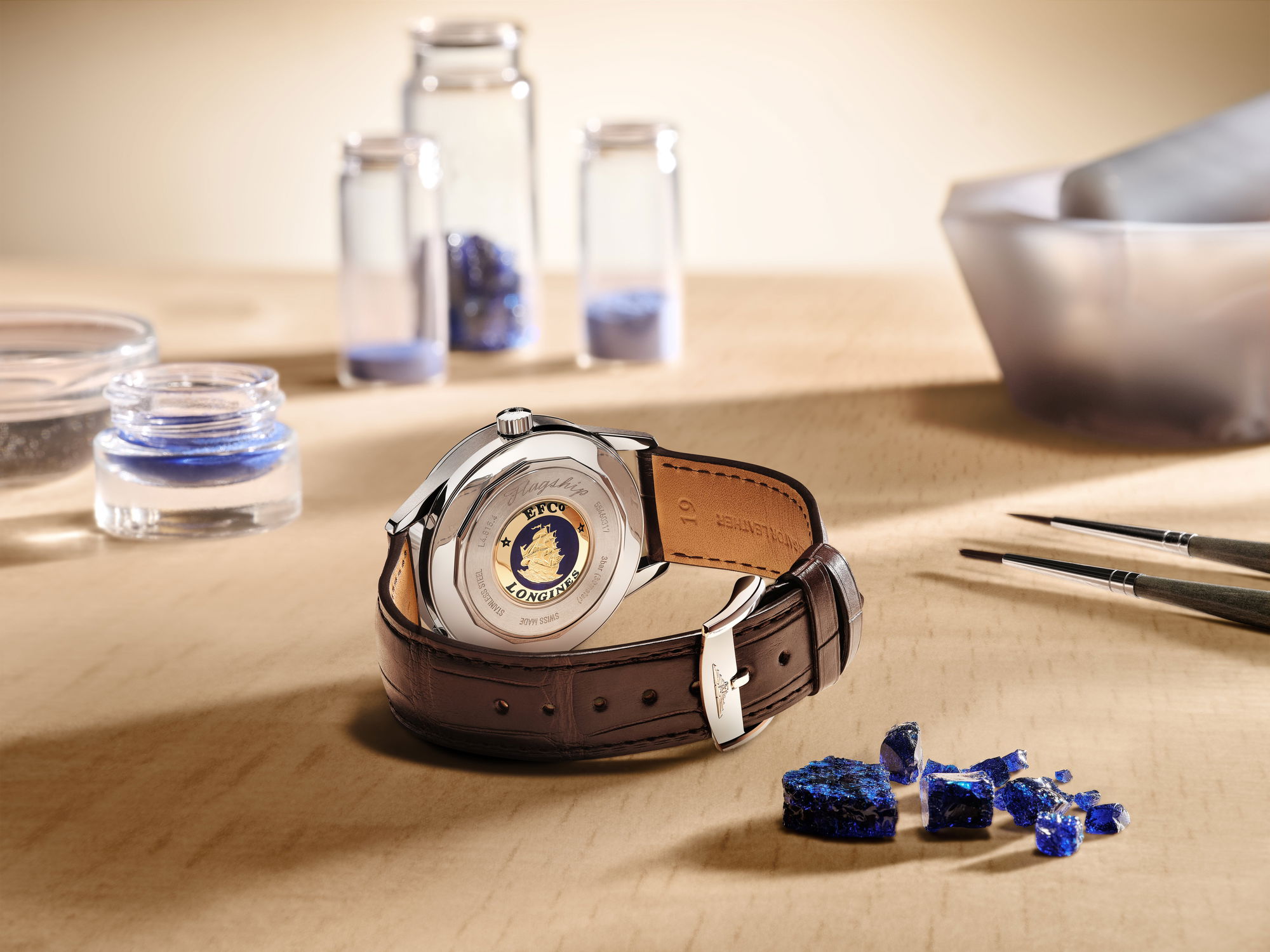 IMG_9085 Longines Flagship Heritage Moonphase L4.815.4.62.2 Replica 2