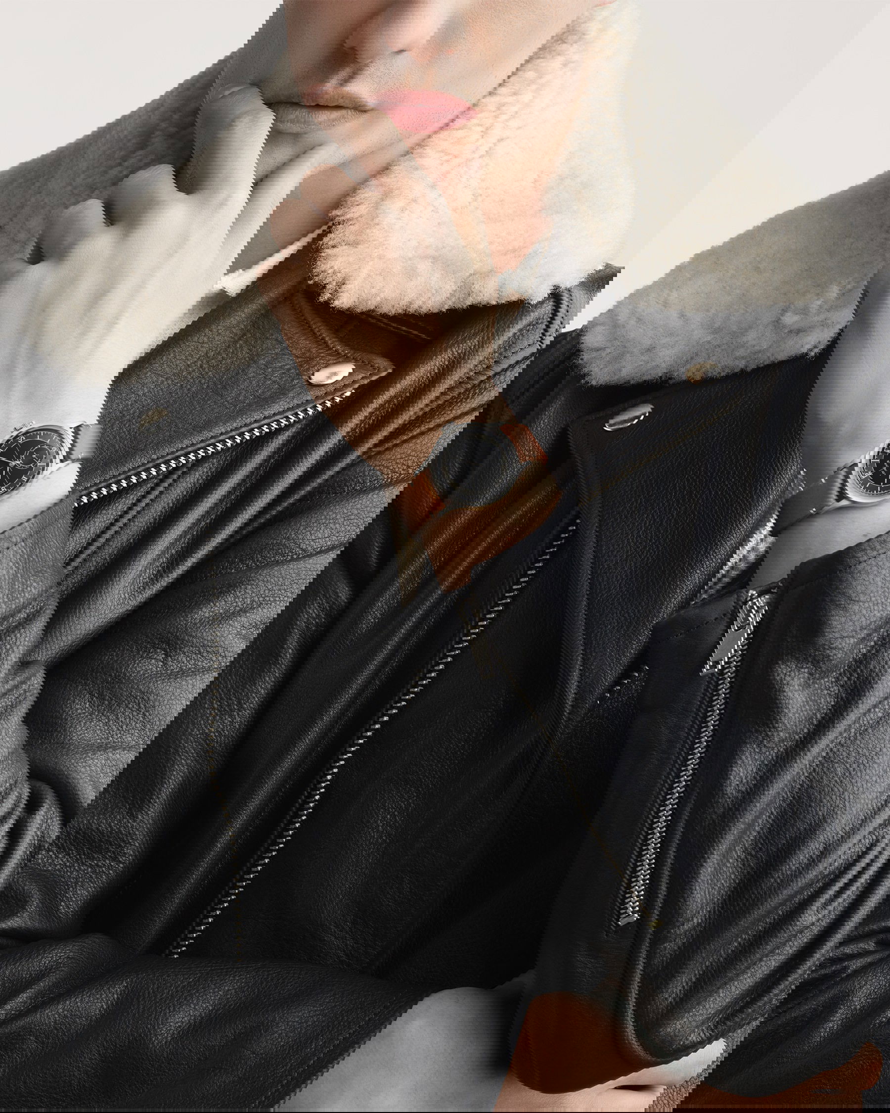 IMG_9085 Longines Heritage Classic Sector Dial L2.828.4.53.2 Replica 2