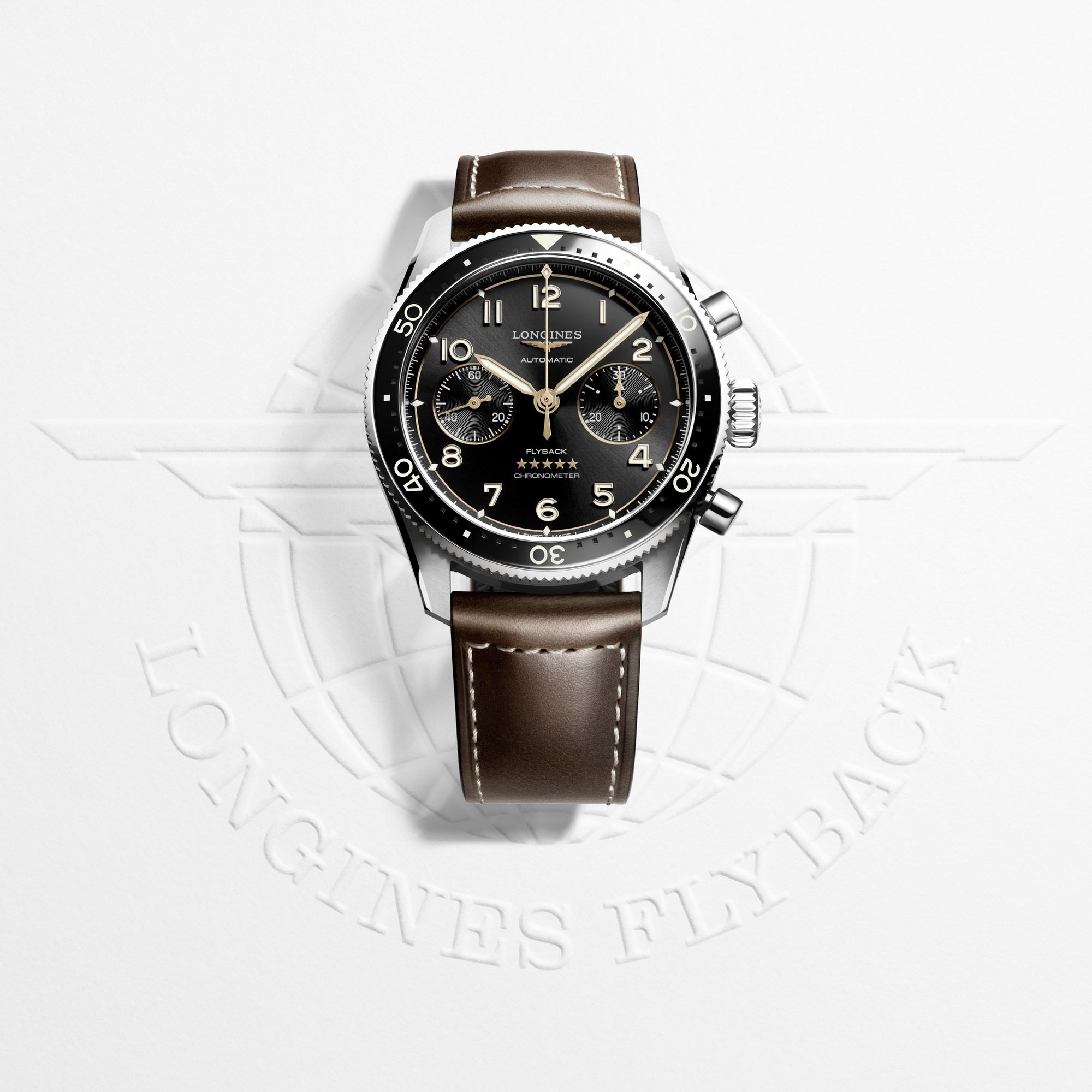 IMG_9085 Longines Spirit Flyback “Pioneering Flyback Chronographs” L3.821.4.53.2 Replica 2